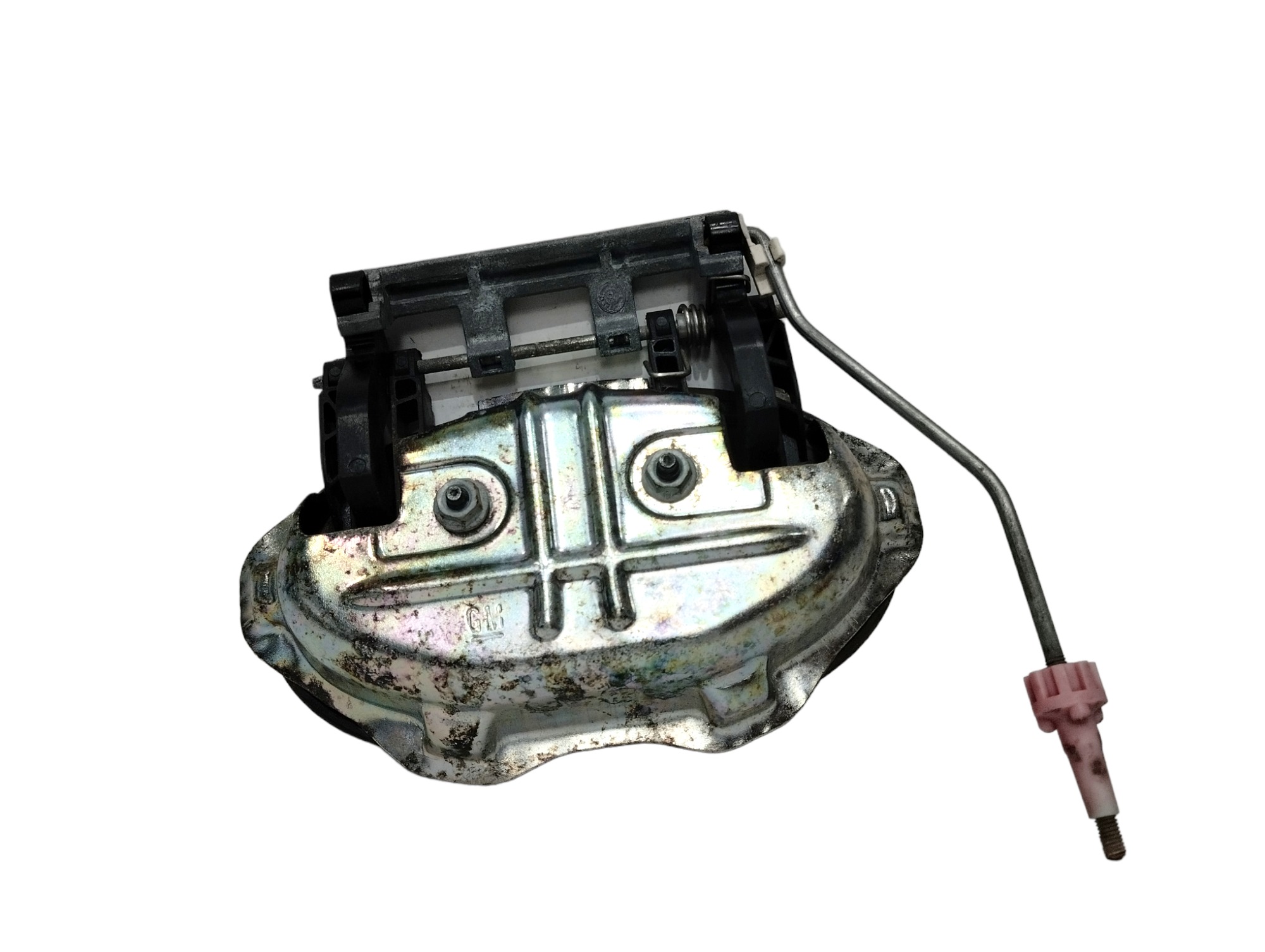 Maçaneta Externa Traseira Direita Meriva Corsa Hatch 2002  Preto Traseira 3