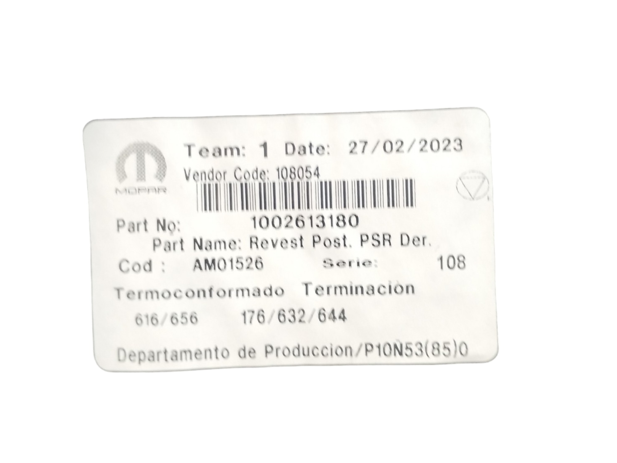 Carpete Lateral Porta Malas Cronos 2017 A 2023 7
