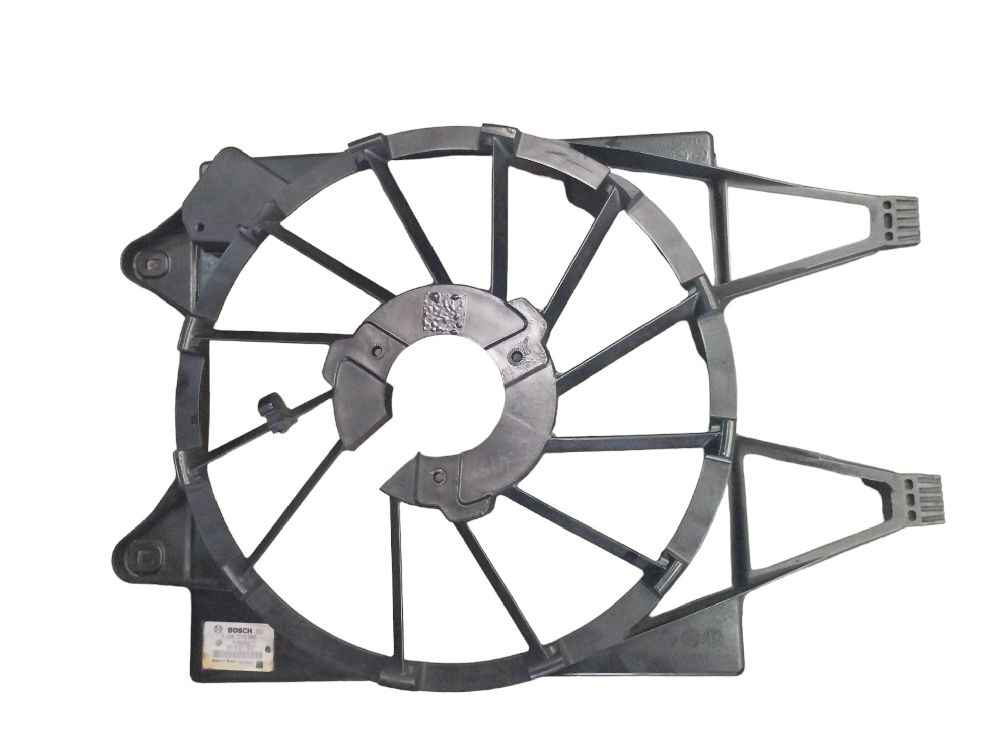 Defletor Ventoinha Uno Fiorino Novo Palio S Ar11a20 51835570 2
