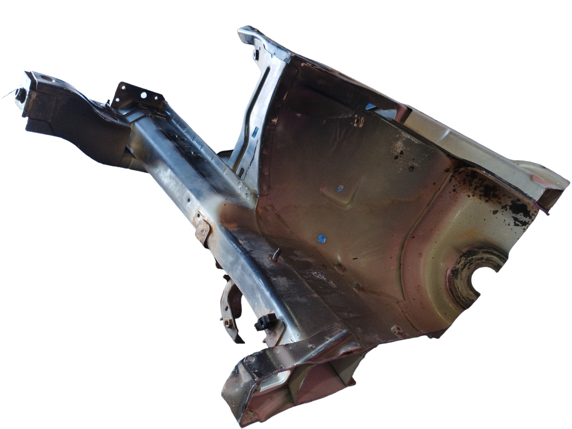 Longarina Caixa Roda C4 2010 Esquerdo 3