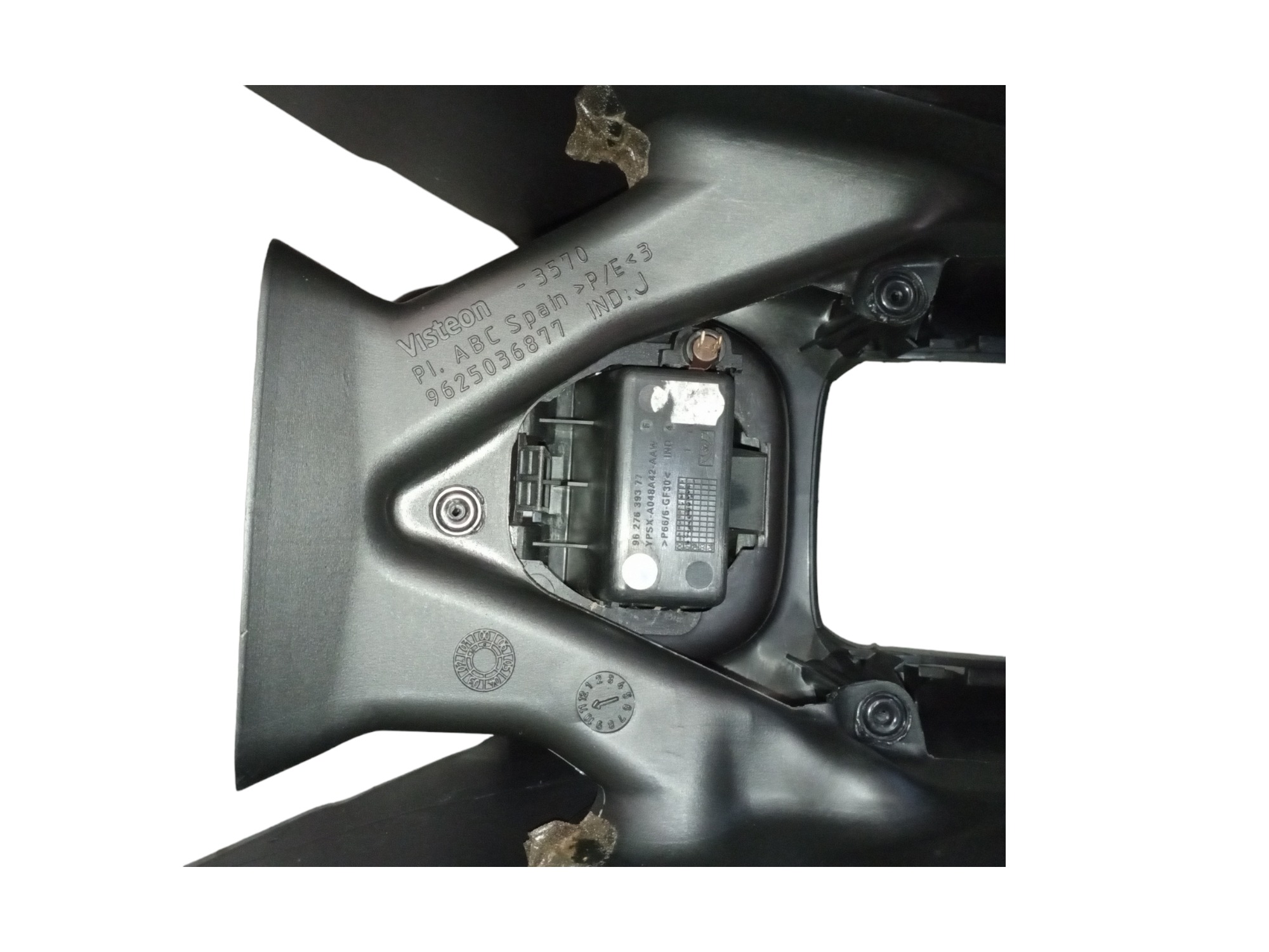Console Central Peugeot 206 2001 A 2008 9625036877 Preto 6