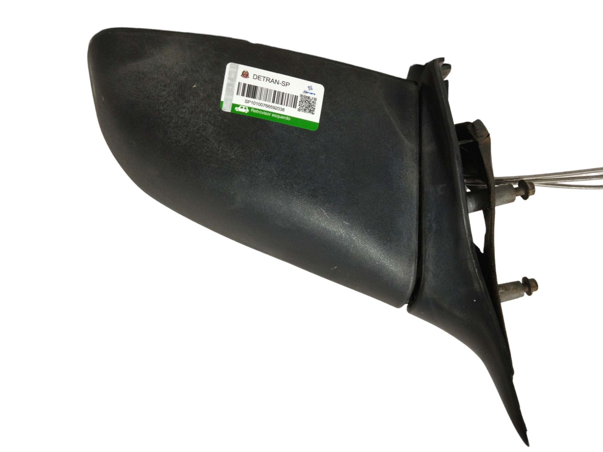 Espelho Retrovisor Manual Esquerdo Escort Zetec 1997 A 2002 3