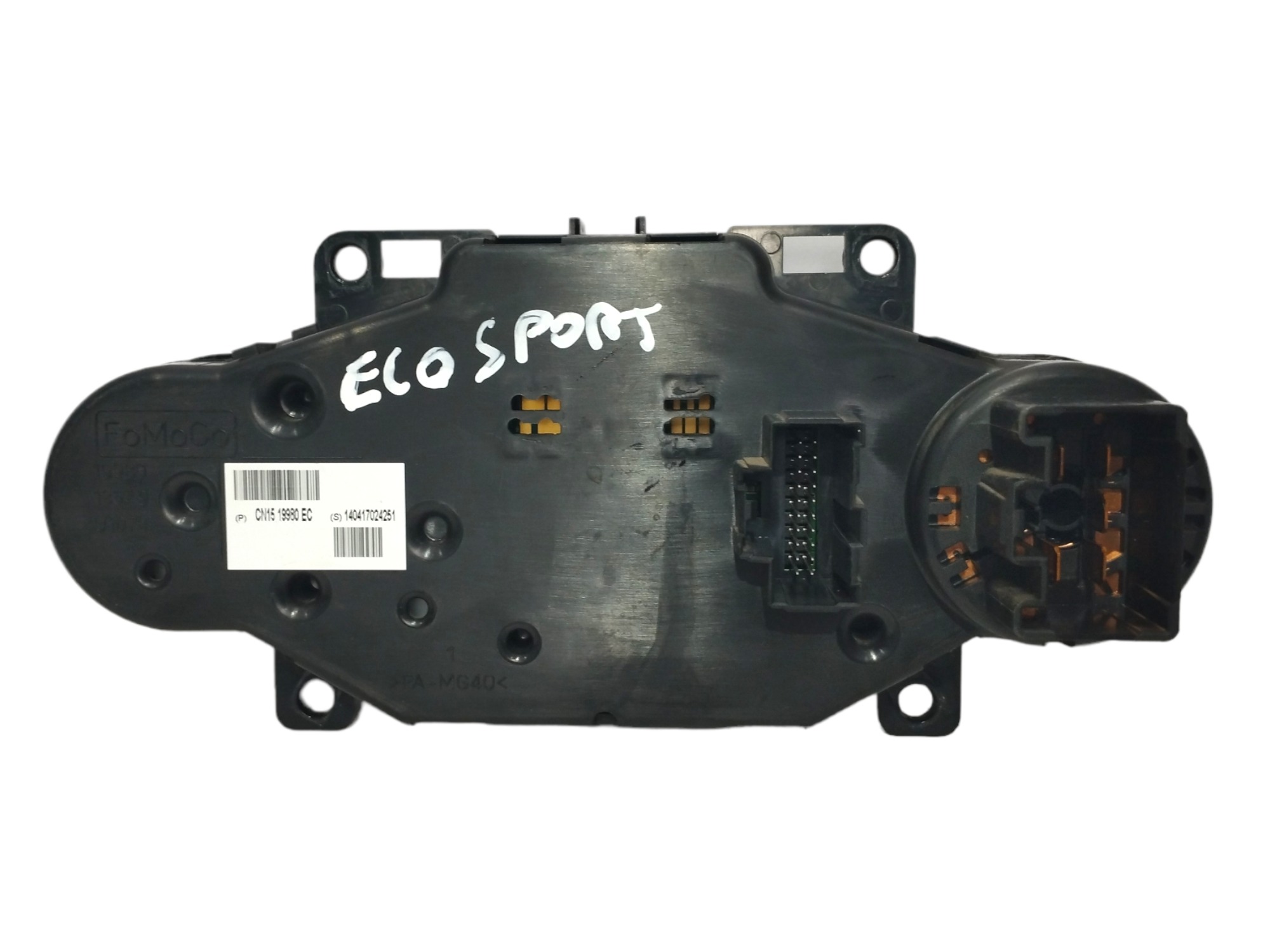Comando Ar Condicionado Ecosport New Fiesta 2013 Cn1519980ec 2