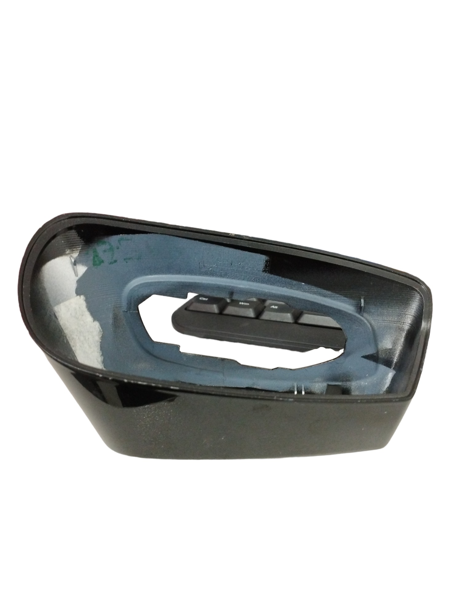 Capa Inferior Retrovisor Esq Citroen C4 11 A 13 9687140977 Preto 2