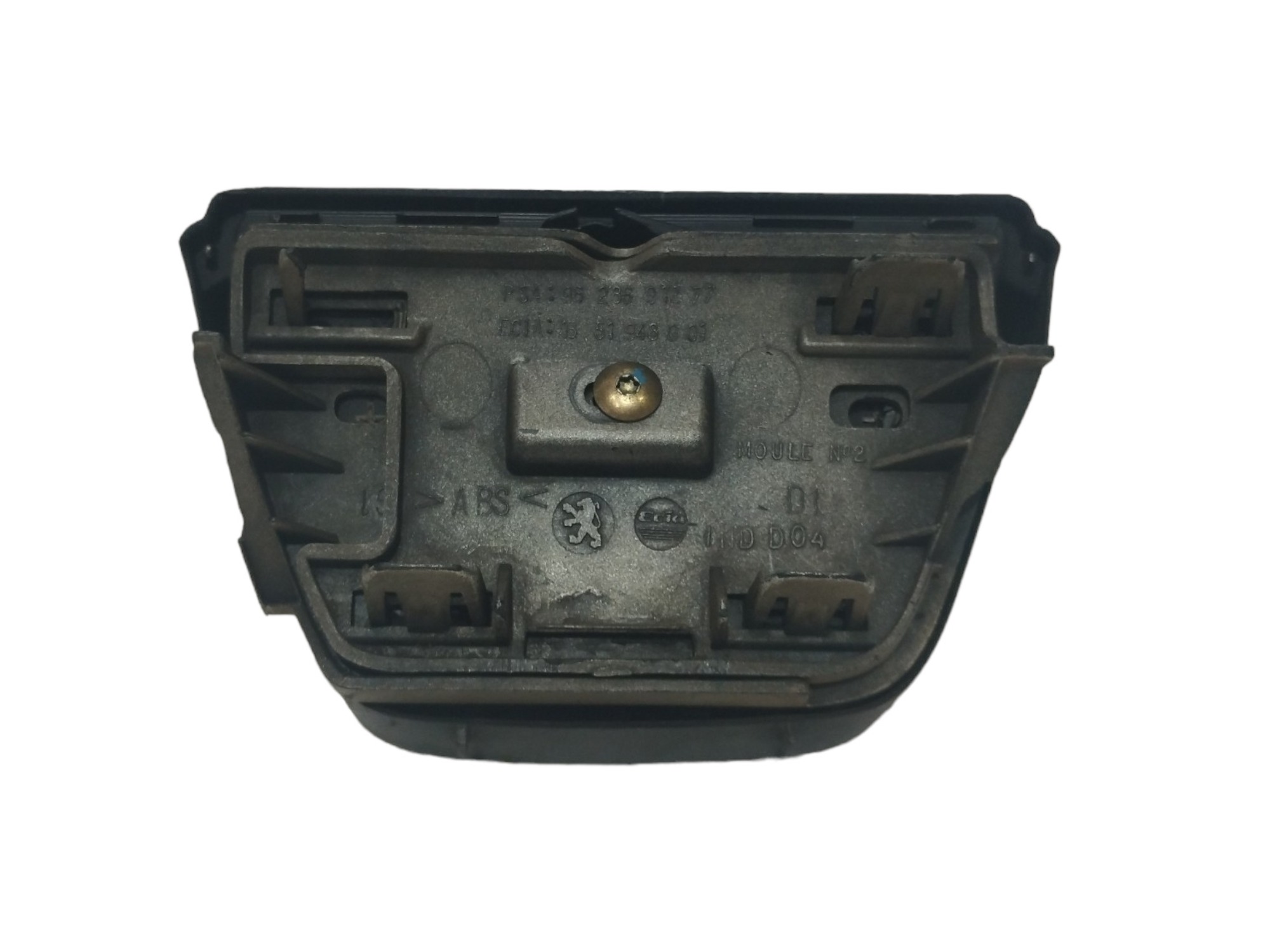 Emblema Grade Peugeot 206 1999 A 2011 9628691277 Preto 4
