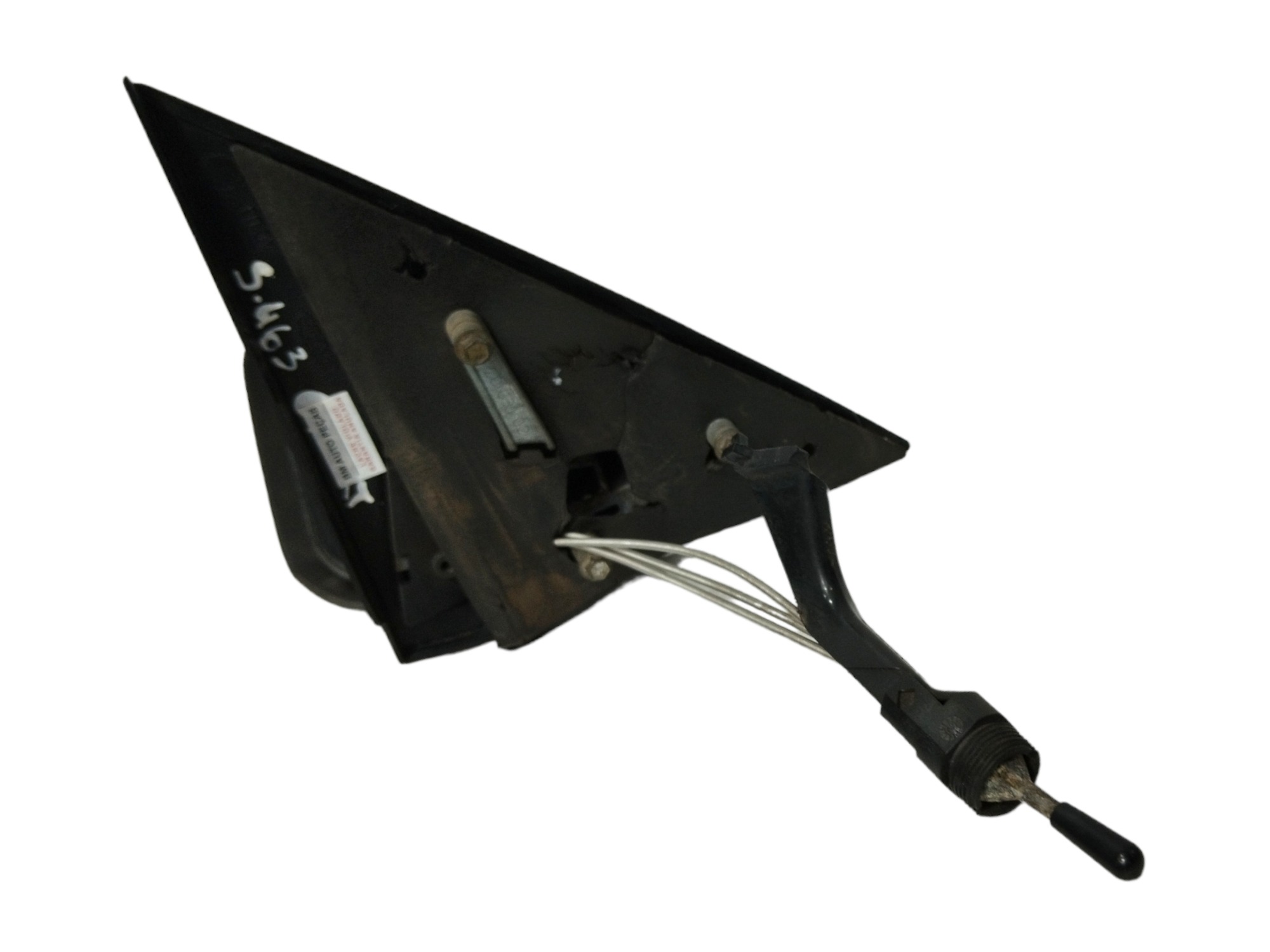 Espelho Retrovisor Manual Esquerdo Escort Zetec 1997 A 2002 4