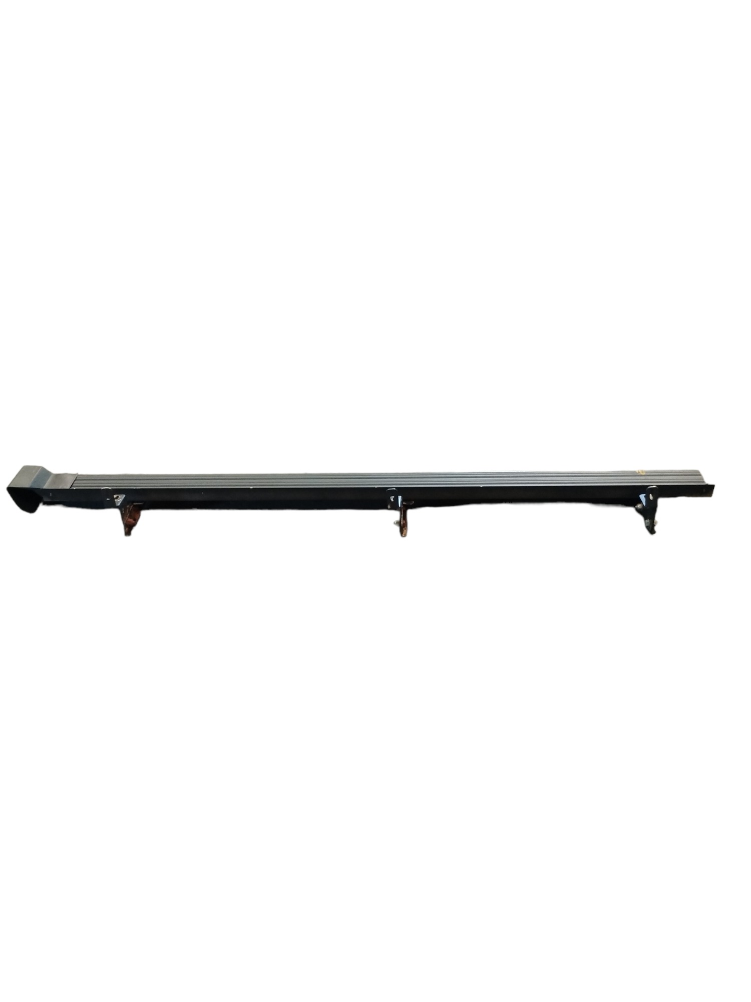 Estribo Cabine Dupla Alumínio C/ Detalhe S10 2001 A 2011  Preto 8