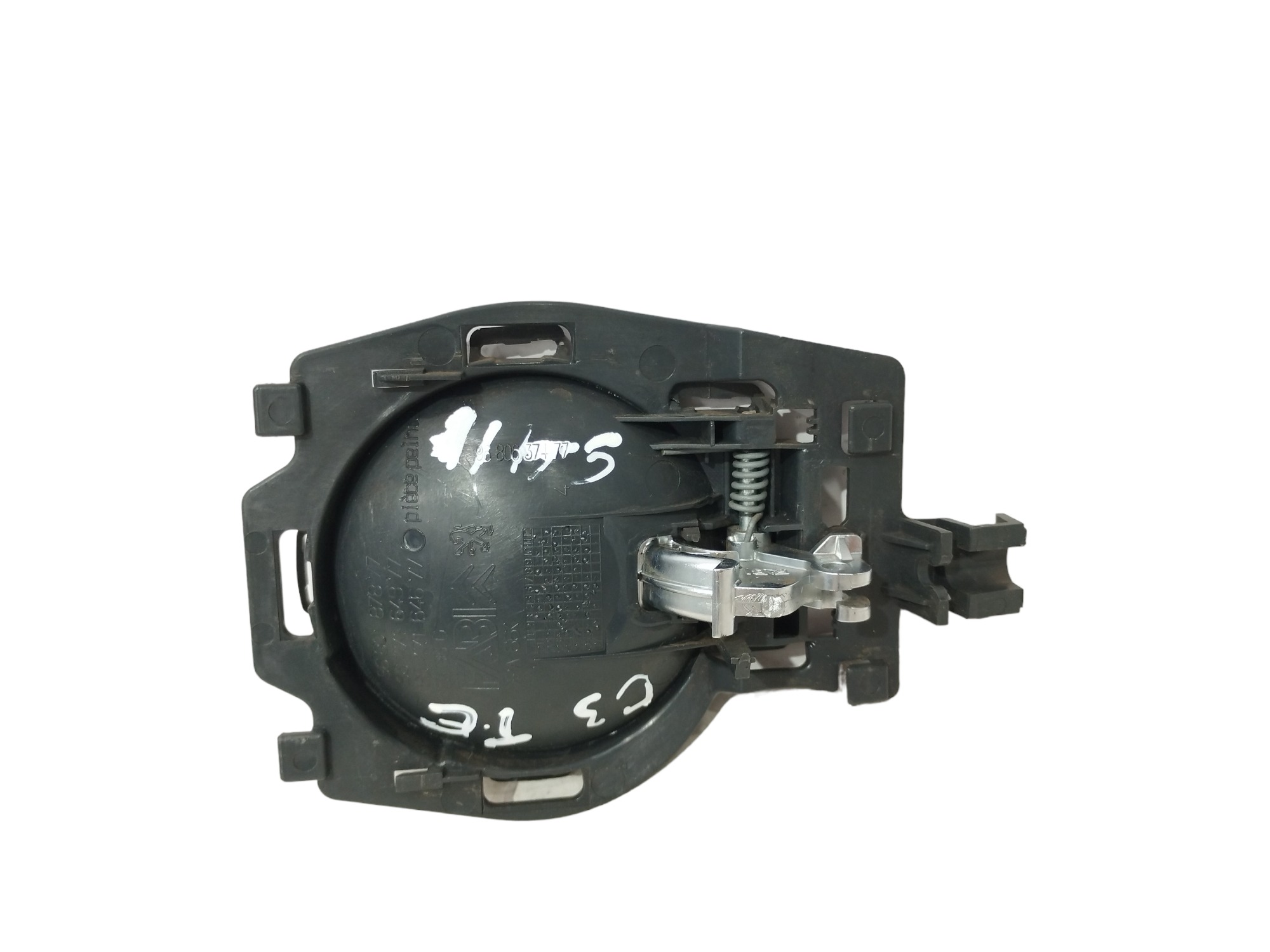 Maçaneta Interna C3 2013 Traseira Esquerda Prata Traseira 5