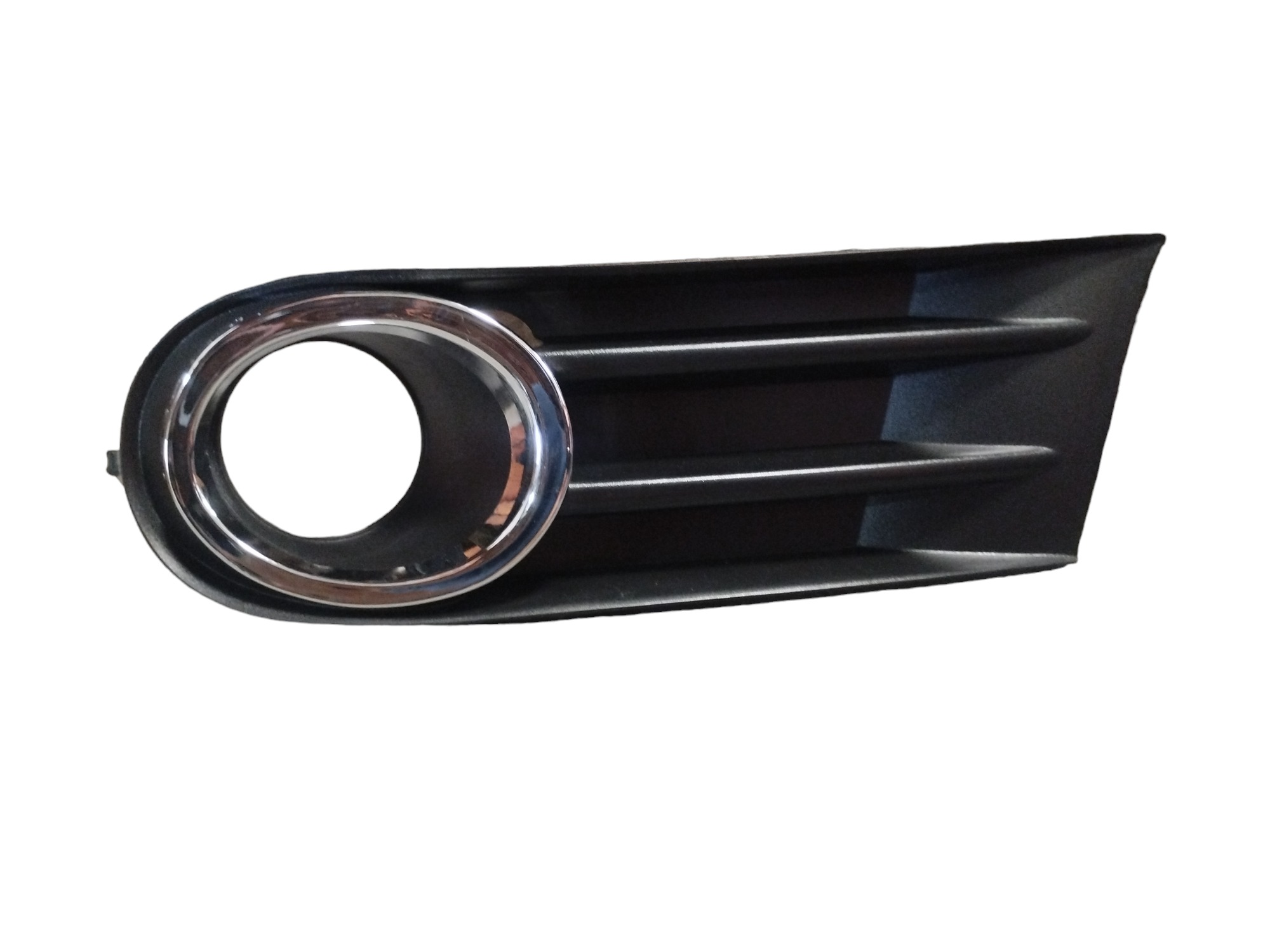 Grade Milha Gol G5 Esquerdo Com Furo Aro Cromado 1