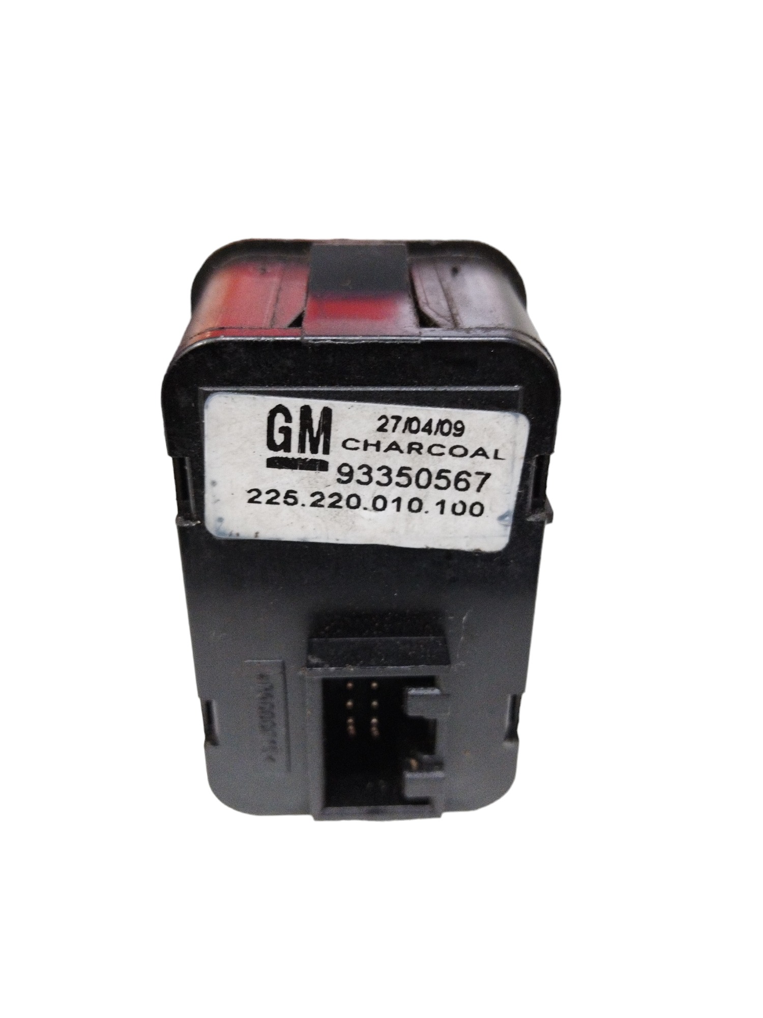 Botao Vidro Eletrico Esquerdo Meriva 03 A 09 93350567 4