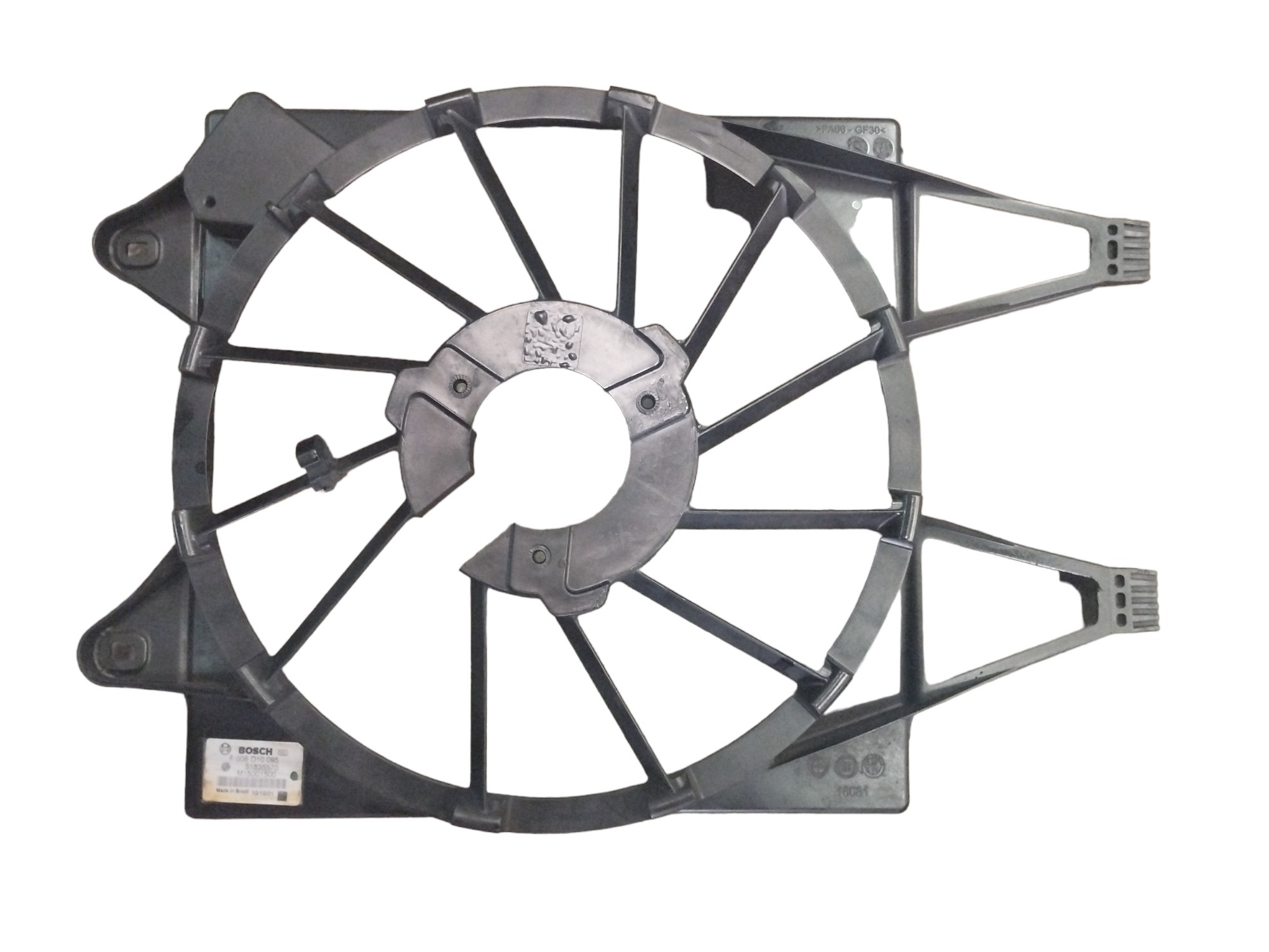 Defletor Ventoinha Uno Fiorino Novo Palio S Ar11a20 51835570 3