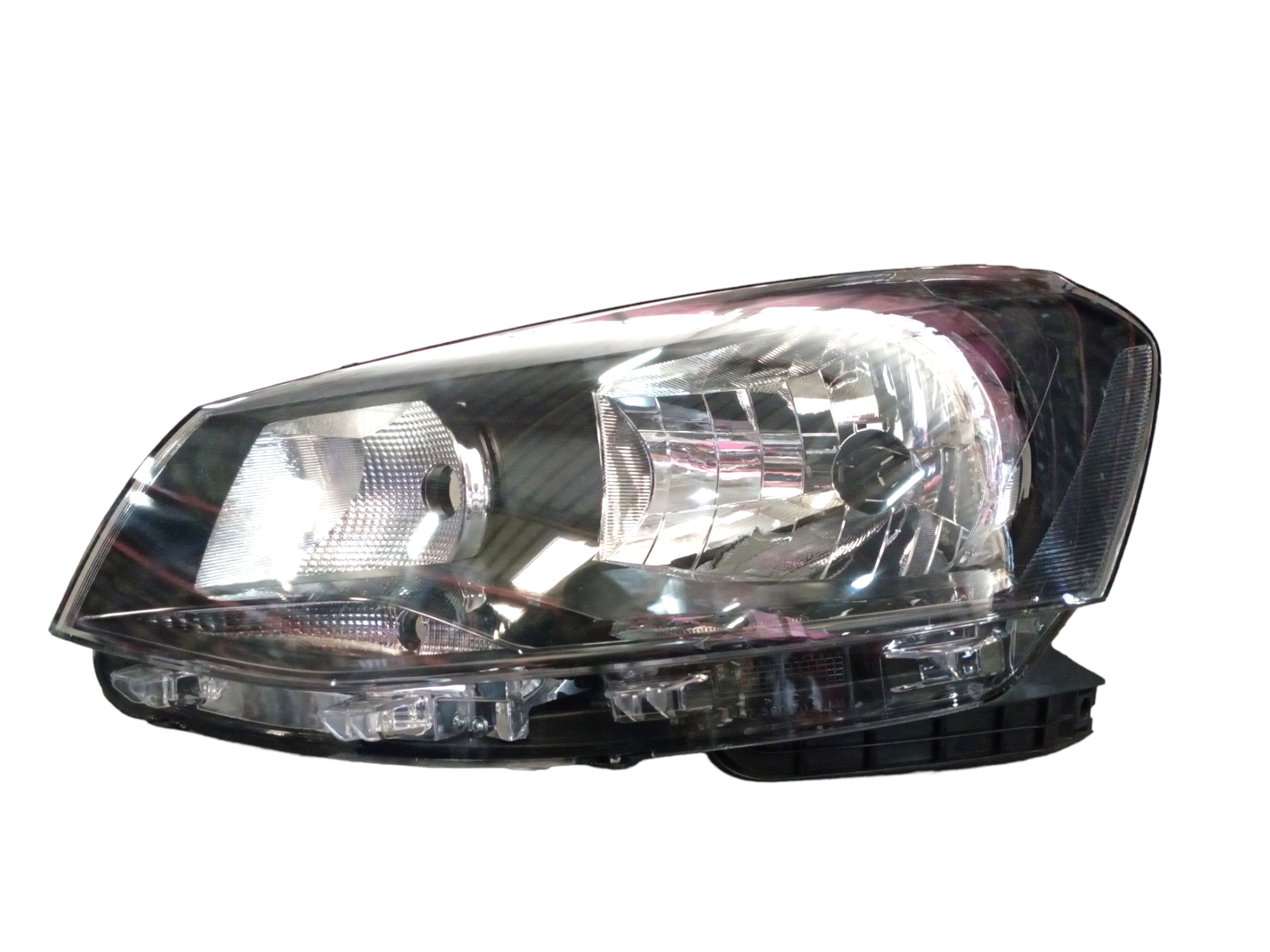 Farol Principal Gol G6  2012 A 2016 Esquerdo Foco Simples M Negra 2