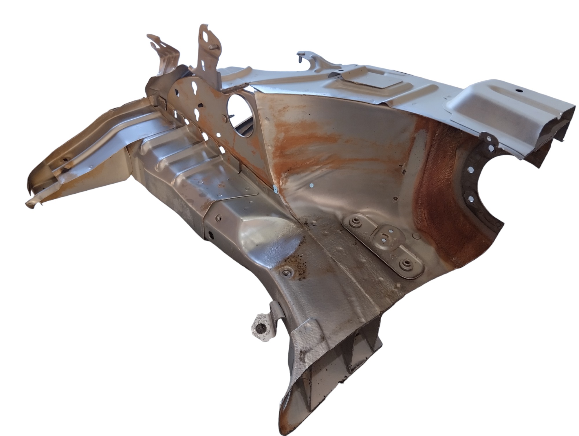 Longarina Caixa Roda Peugeot 206 Esquerdo 4