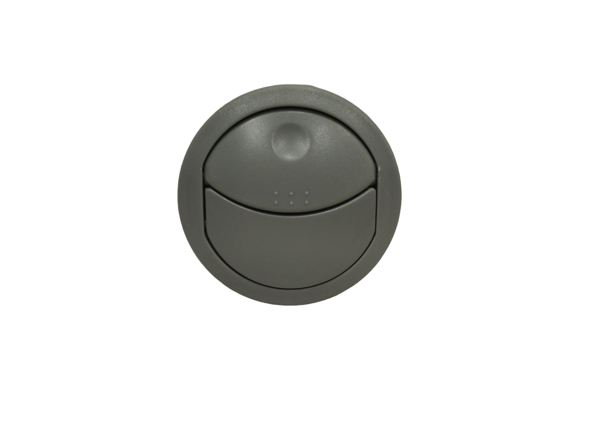 Difusor De Ar Central Novo Uno Cinza Vivace 1