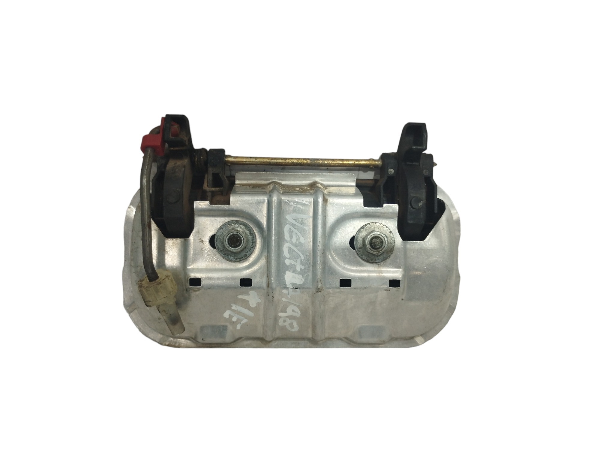 Macaneta Externa Traseiro Esquerdo Vectra 1997 Preto Traseira 4