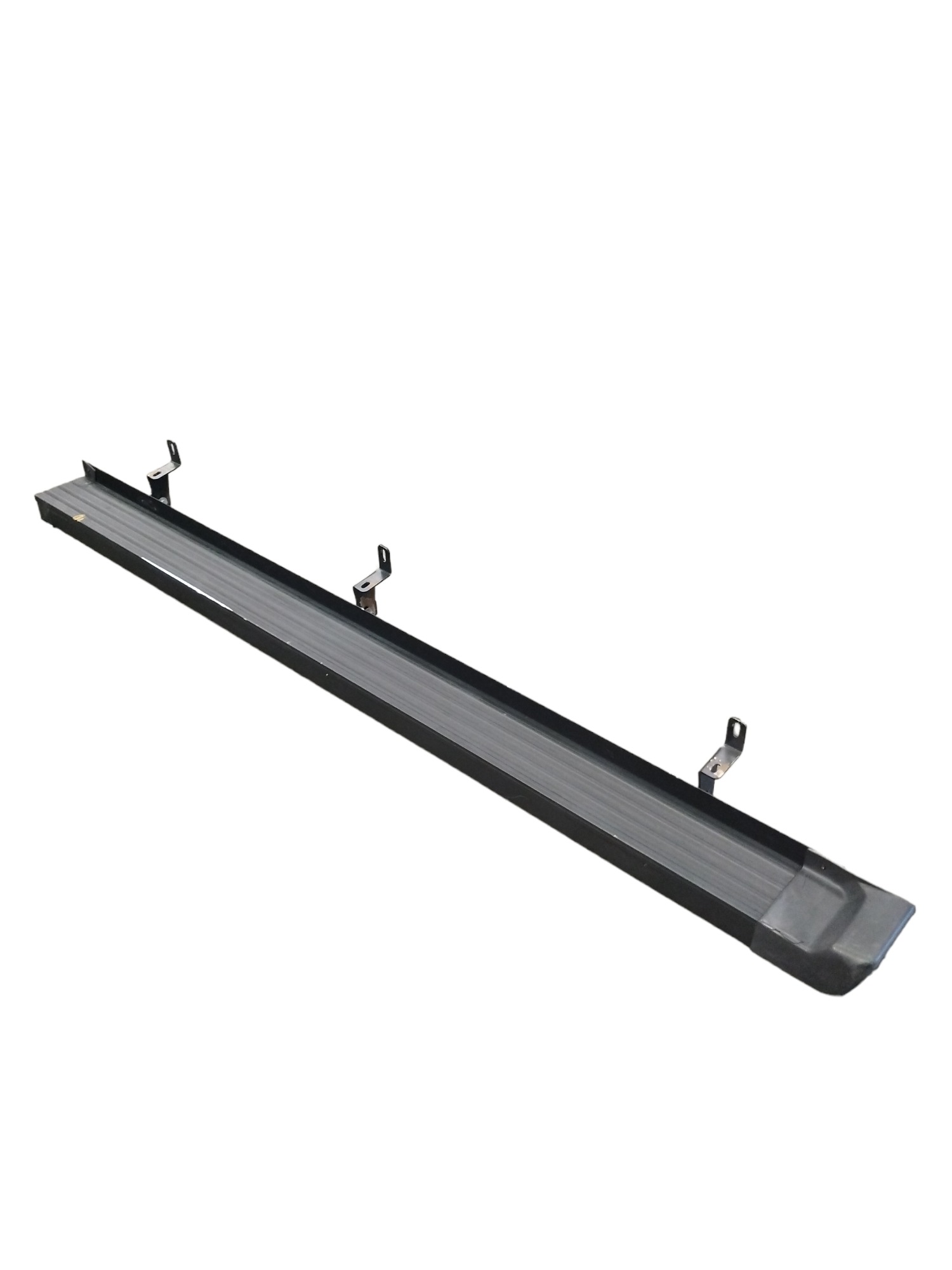 Estribo Cabine Dupla Alumínio C/ Detalhe S10 2001 A 2011  Preto 5