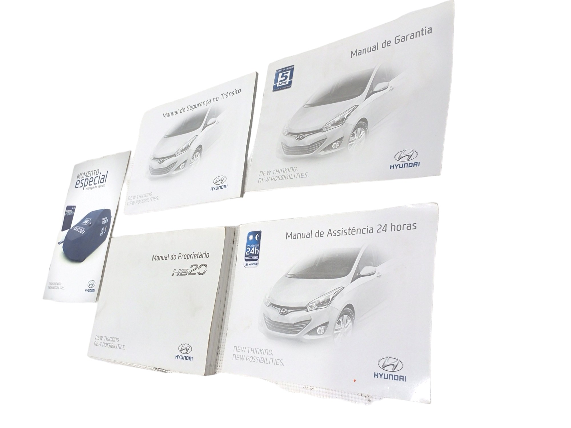 Manual Proprietário E Garantia Hyundai Hb20 Original 1