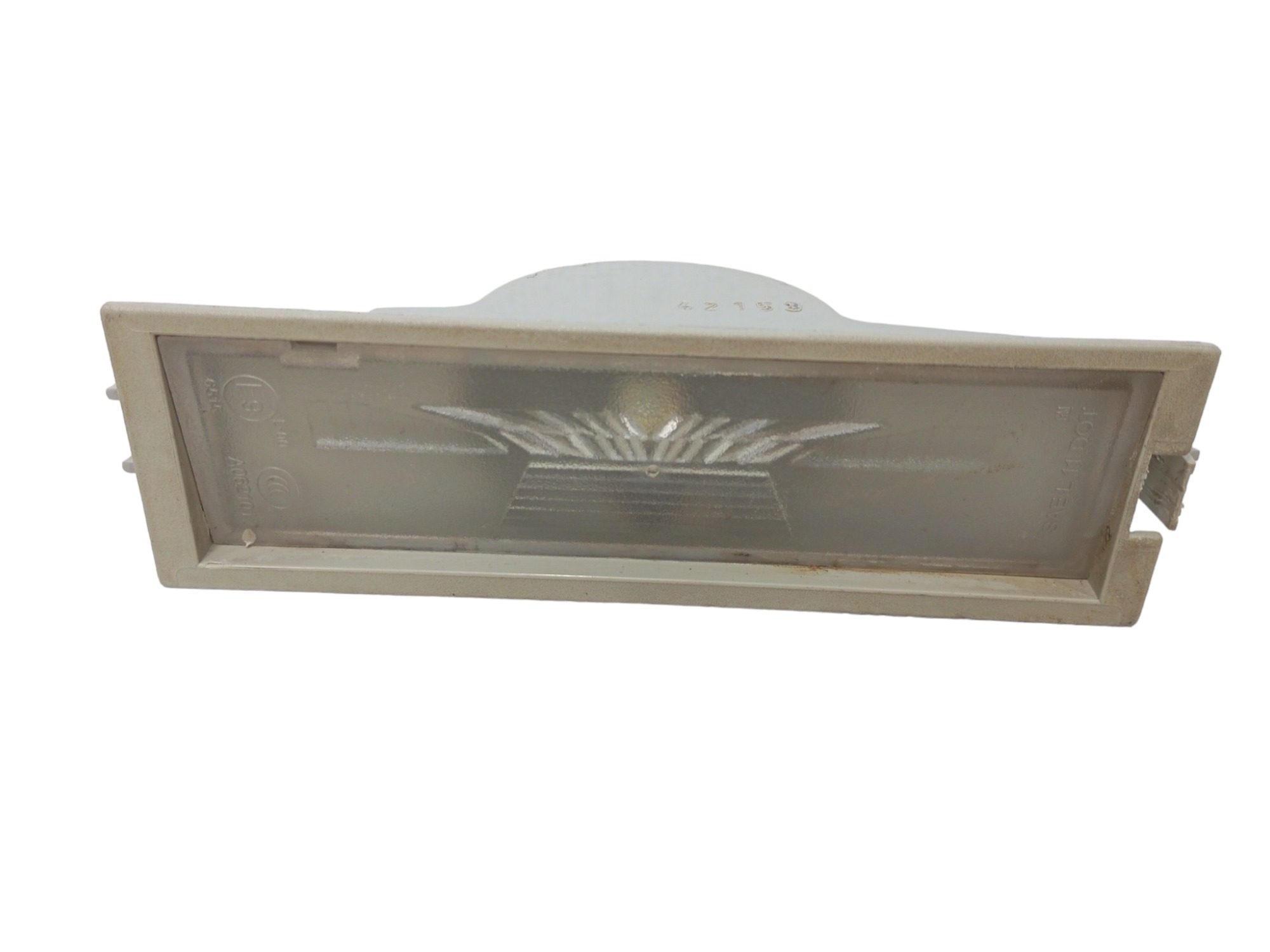 Lanterna Luz Placa Onix Prisma 2013 A 2016 Com Soquete 2