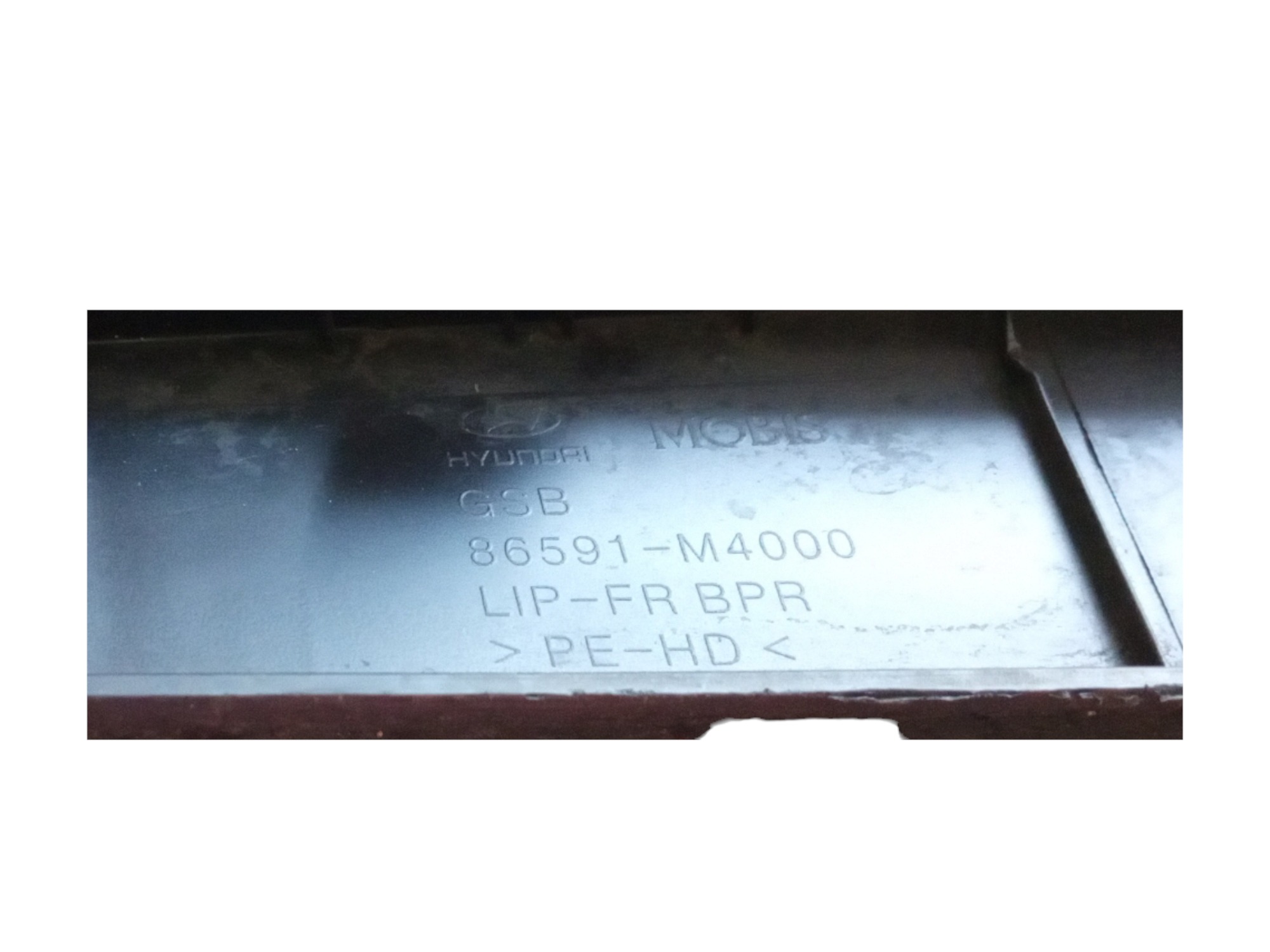 Defletor Inf Parachoque Diant Hyundai Creta 17 19 86591n4000 3