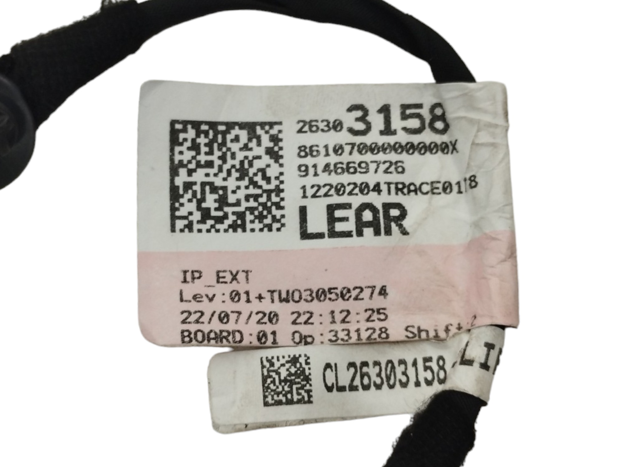 Chicote Do Airbag Cortina Onix 2020 A 2023 26303158 3