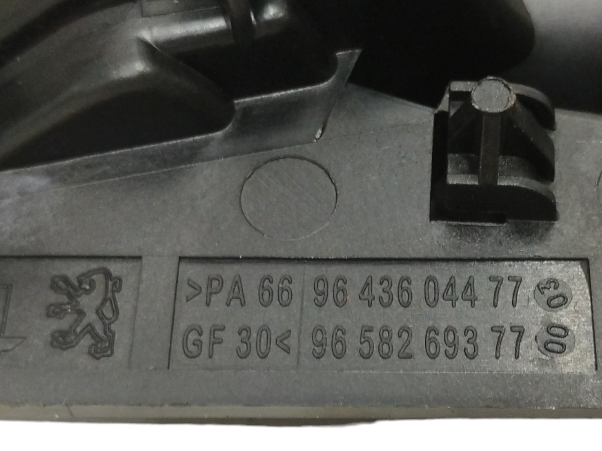 Macaneta Interna Peugeot 307 2013 Dianteira Direita  Cinza Dianteira 4