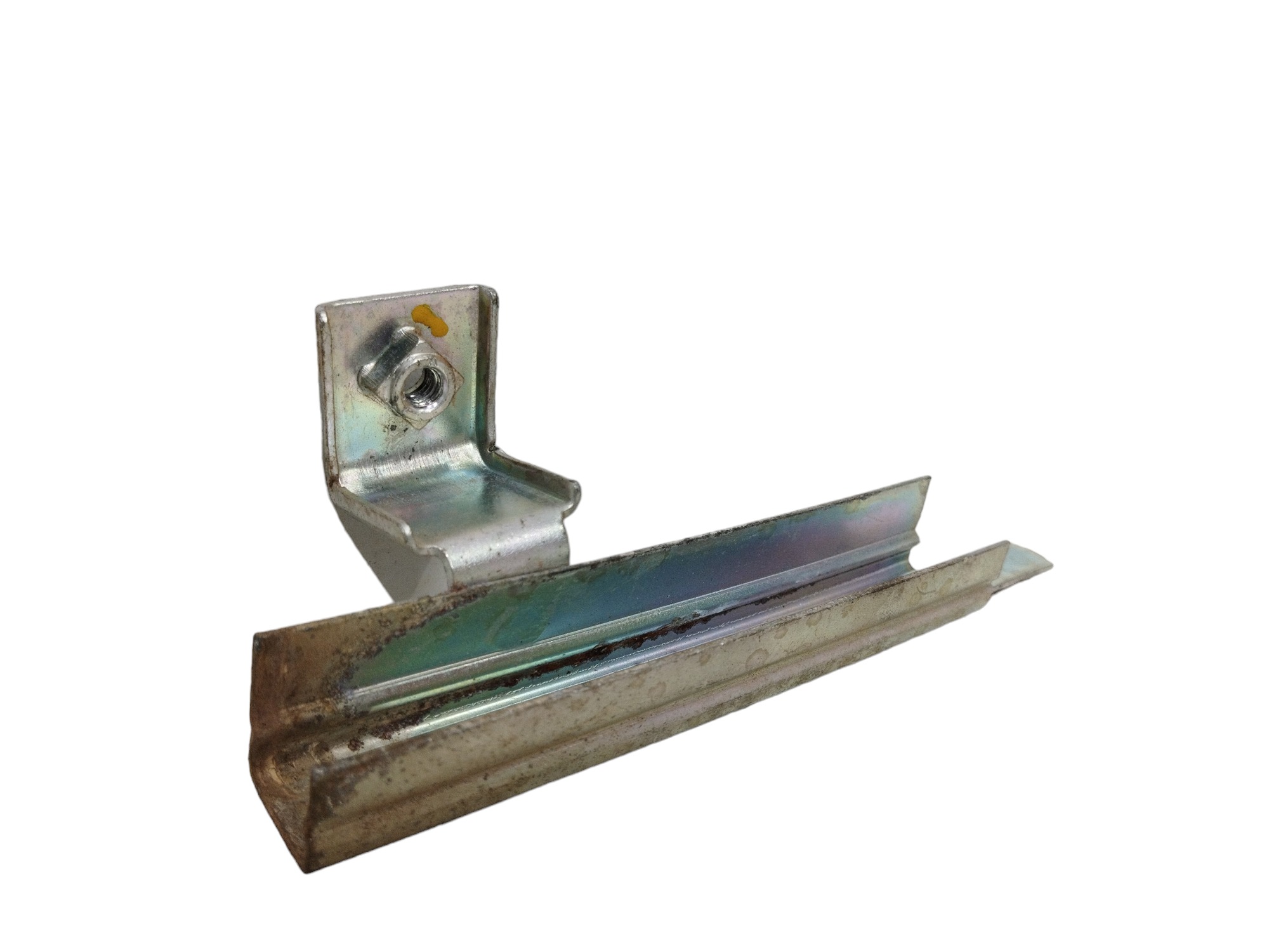 Guia Vidro Porta Dianteira Esquerda Voyage 2013 504839057 Prata 5