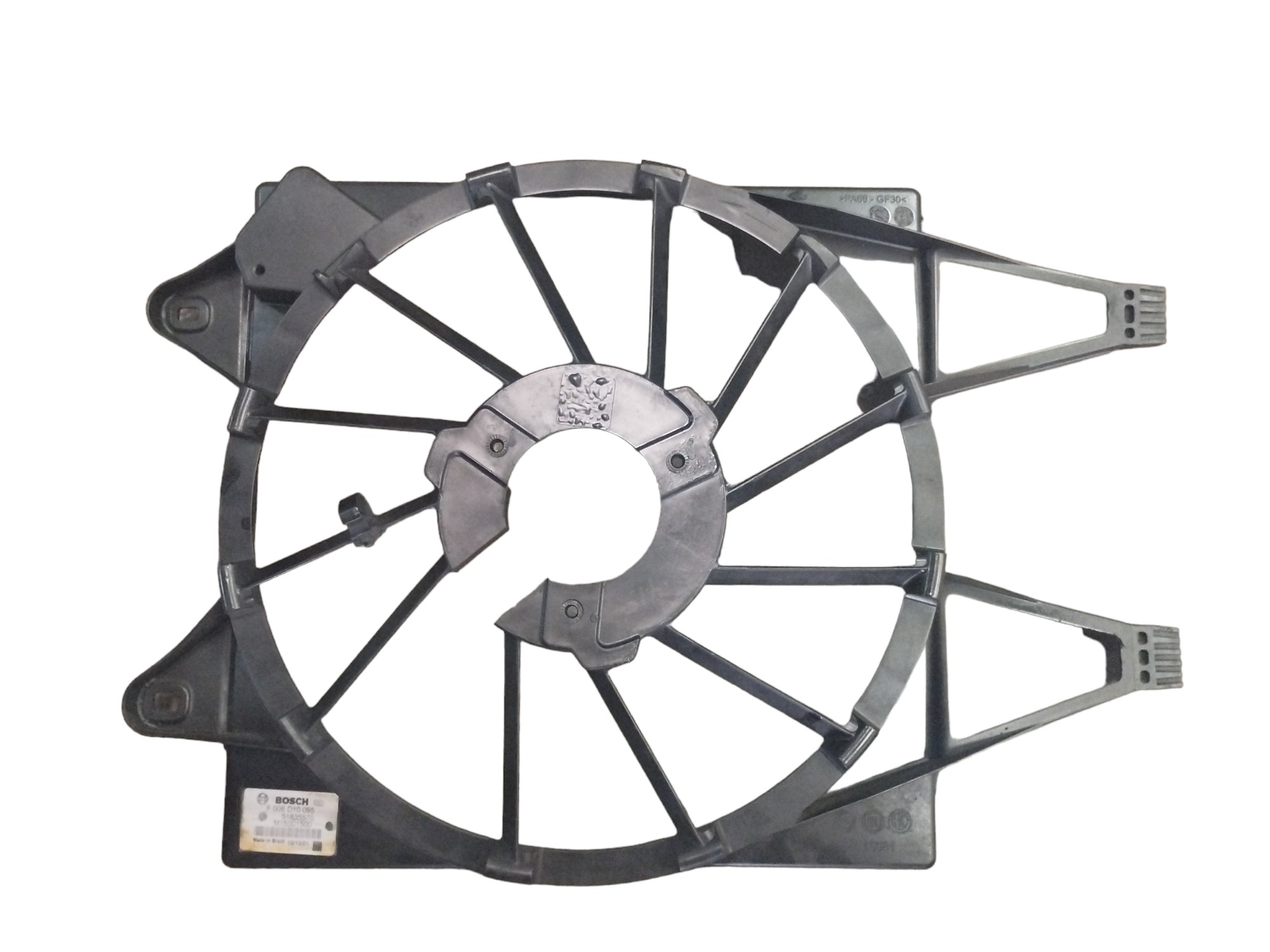 Defletor Ventoinha Uno Fiorino Novo Palio S Ar11a20 51835570 1