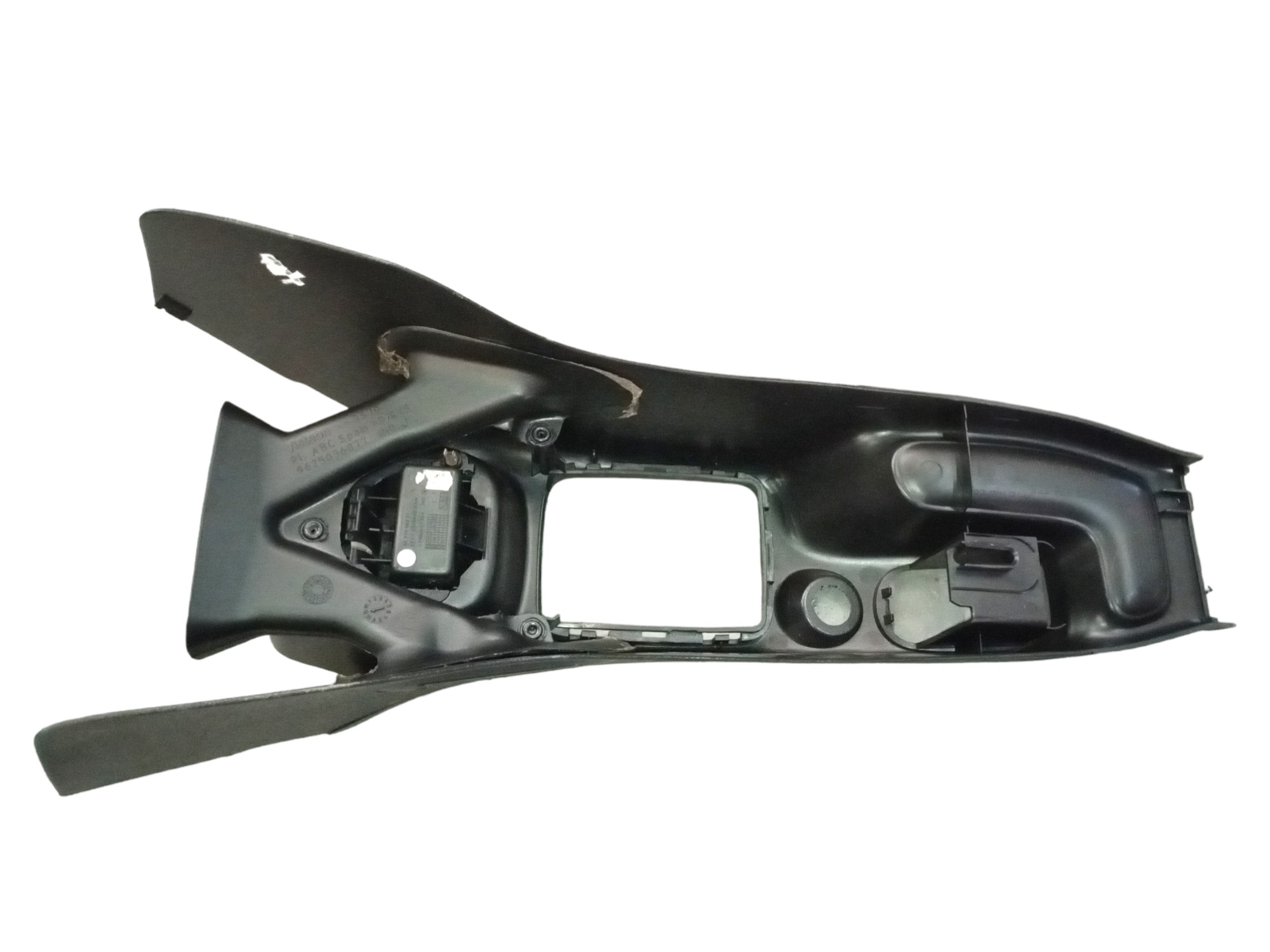 Console Central Peugeot 206 2001 A 2008 9625036877 Preto 4