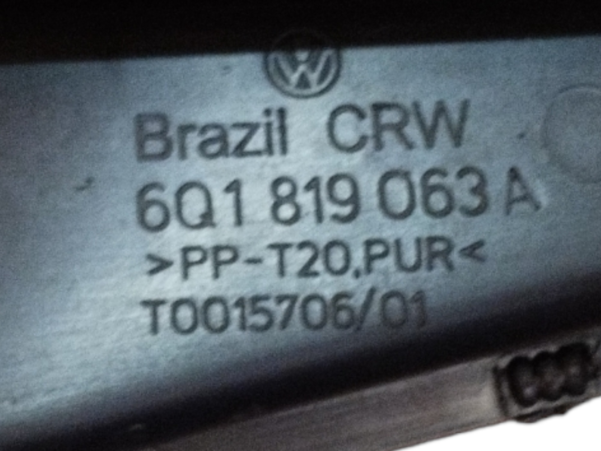 Duto De Ventilaçao Superior Polo 2003 A 2011 6q1819063a 4