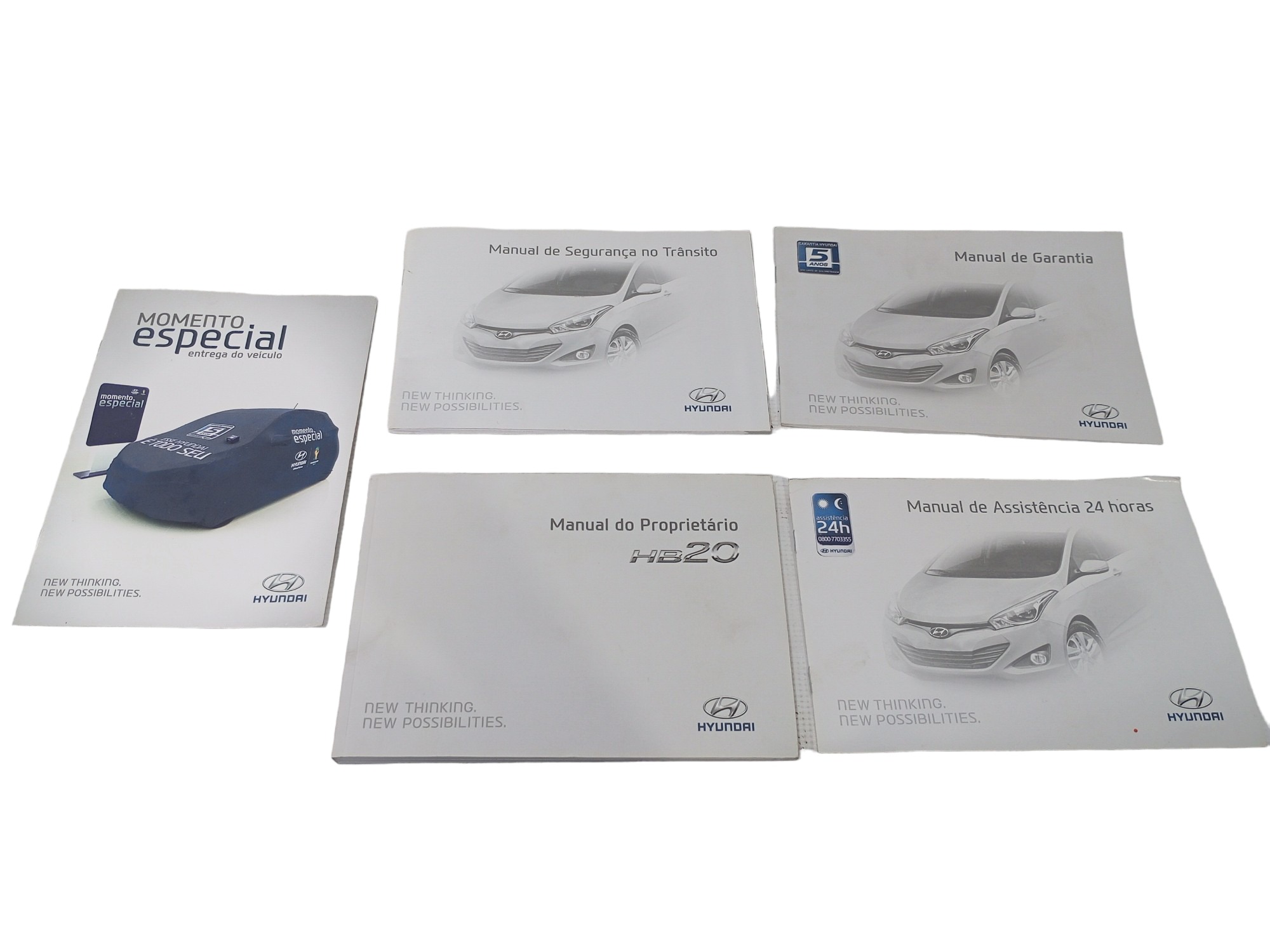 Manual Proprietário E Garantia Hyundai Hb20 Original 2