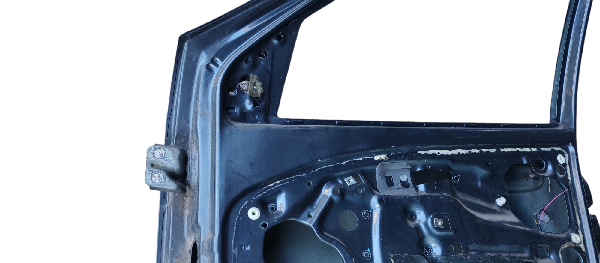 Porta Dianteira Direita Fiat Palio 2002 C/detalhe Dianteira Direita Azul 6
