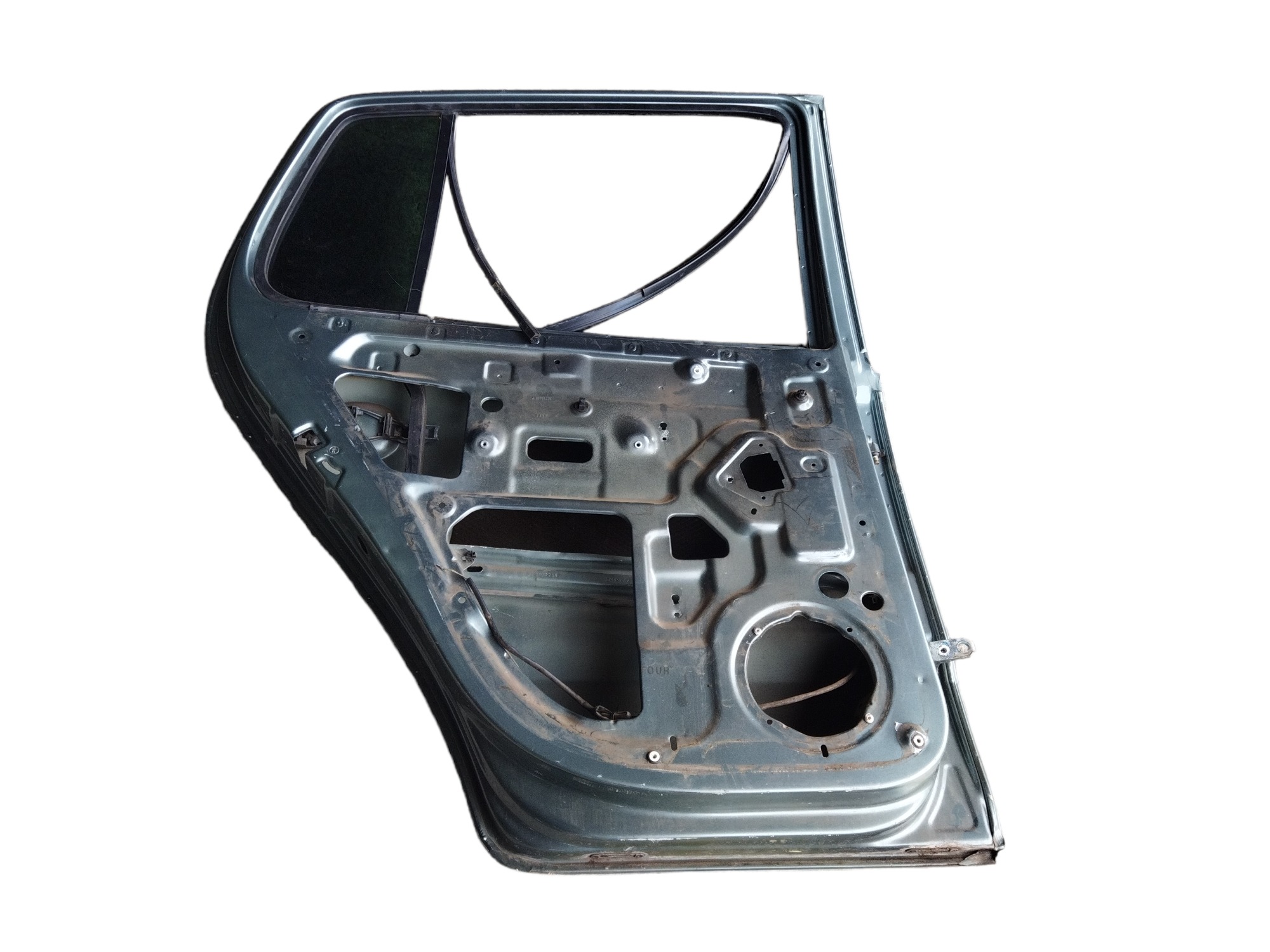 Porta Traseira Esquerda Vw Fox 2008 Traseira Esquerda Cinza 6