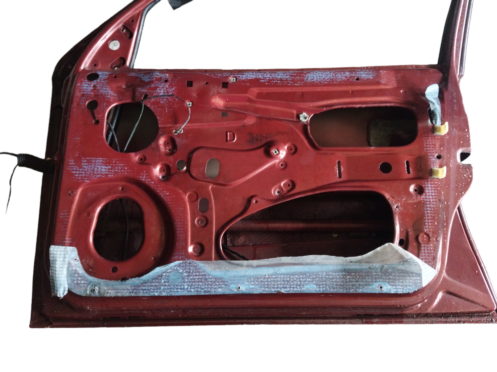 Porta Dianteira Direita Gm Corsa Super 1998 Dianteira Direita Vermelha 8