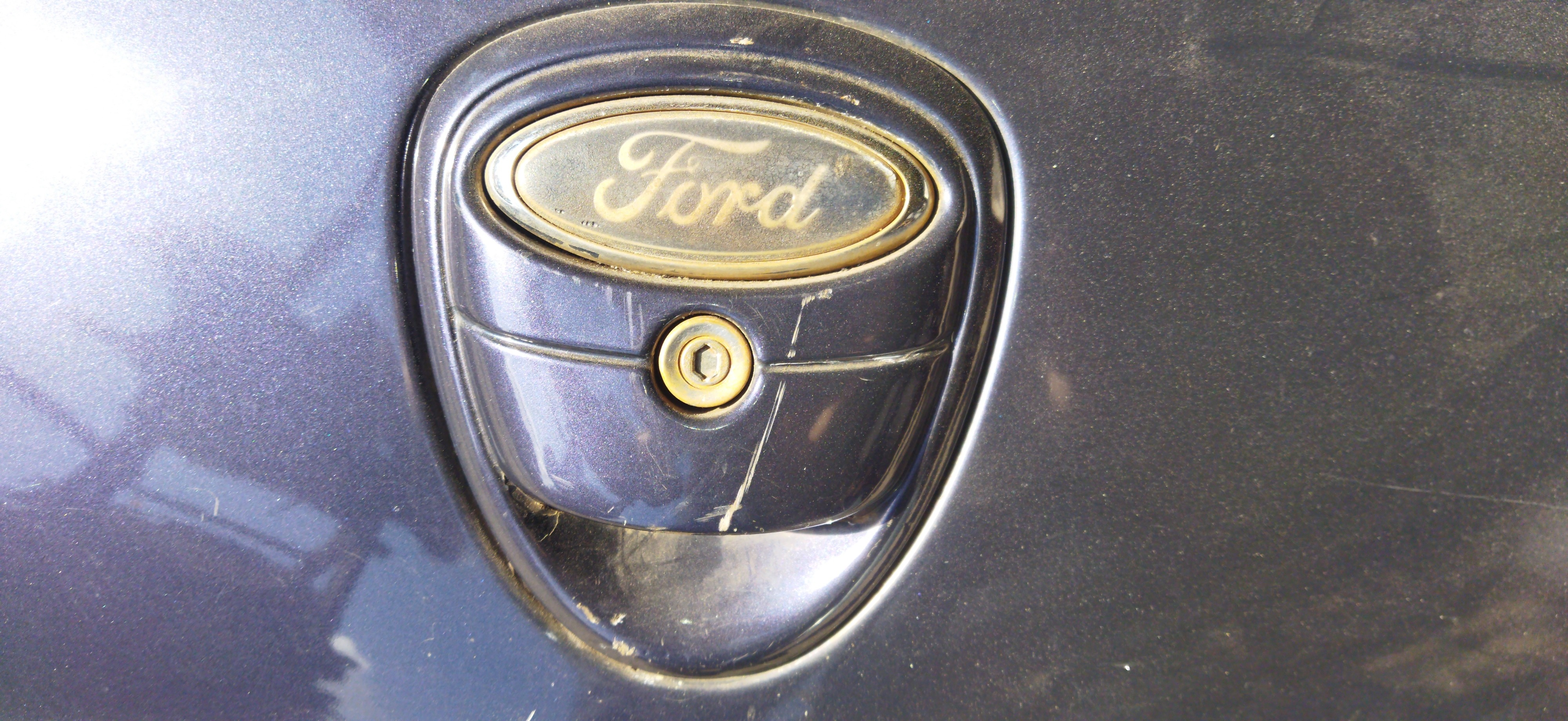 Tampa Traseira Ford Ka Gl 2001 Azul 9