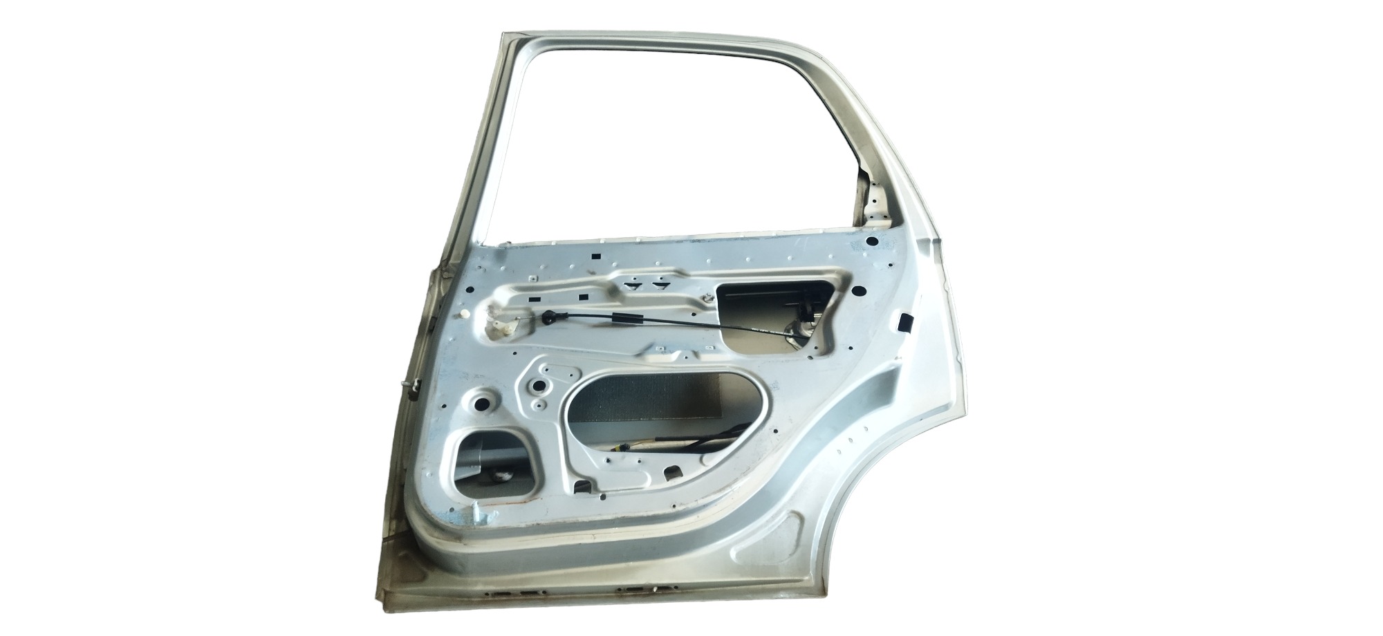 Porta Traseira Direita Gm Corsa Joy Maxx C/detalhe Traseira Direita Prata 4