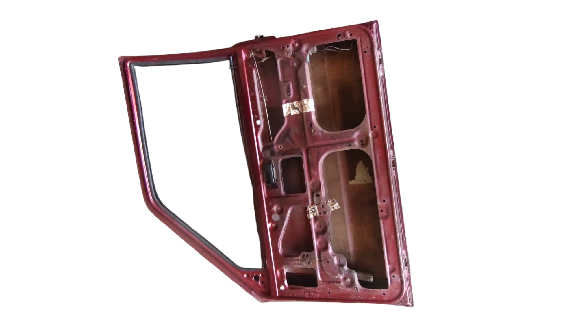 Porta Dianteira Direita Fiat Uno Dianteira Direito Vermelho 2