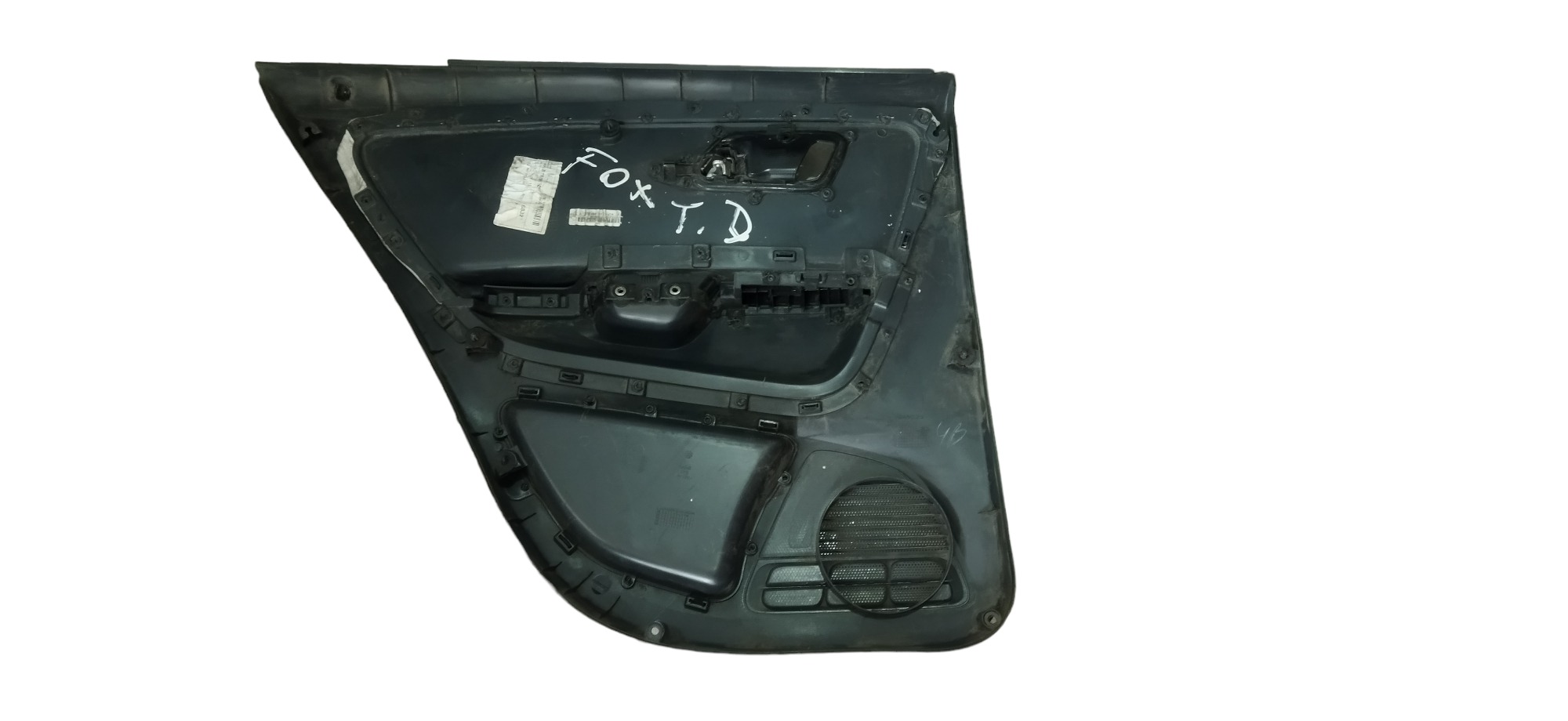 Forro Porta Traseira Direita Vw Fox  Cinza 3