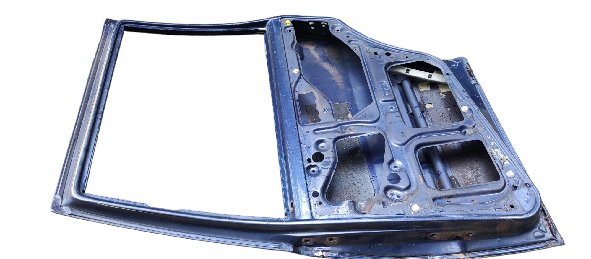 Porta Traseira Direita Fiat Uno Mille 1999 Traseira Direito Azul 7