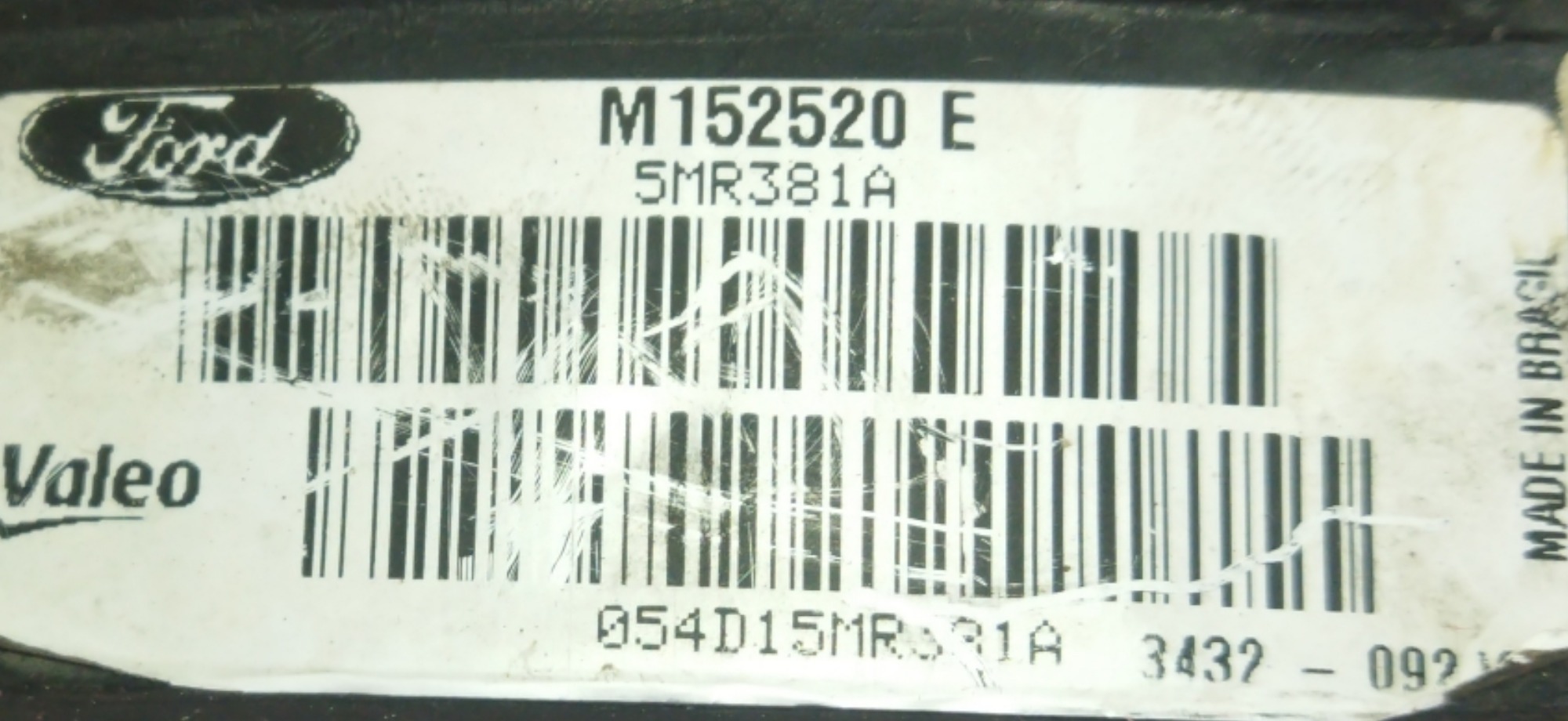 Defletor Ventoinha C/ar Condicionado Ford Fiesta 1.6 9