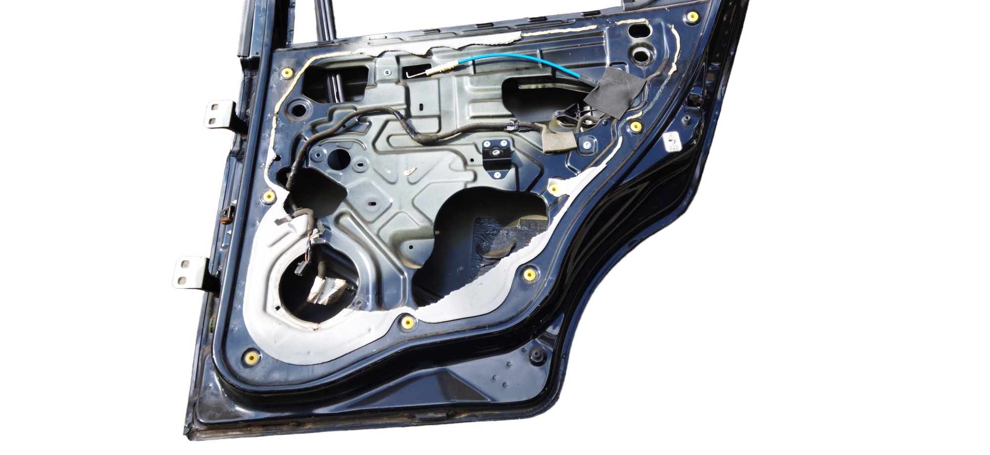 Porta Traseira Direita Fiat Palio Attractive 2015 Traseira Direita Preto 3