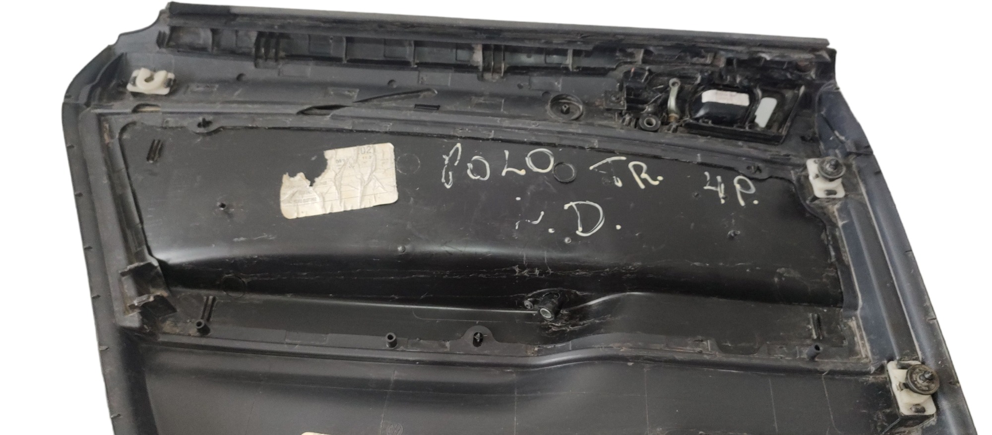 Forro De Porta Traseira Direita Vw Polo Cinza 6