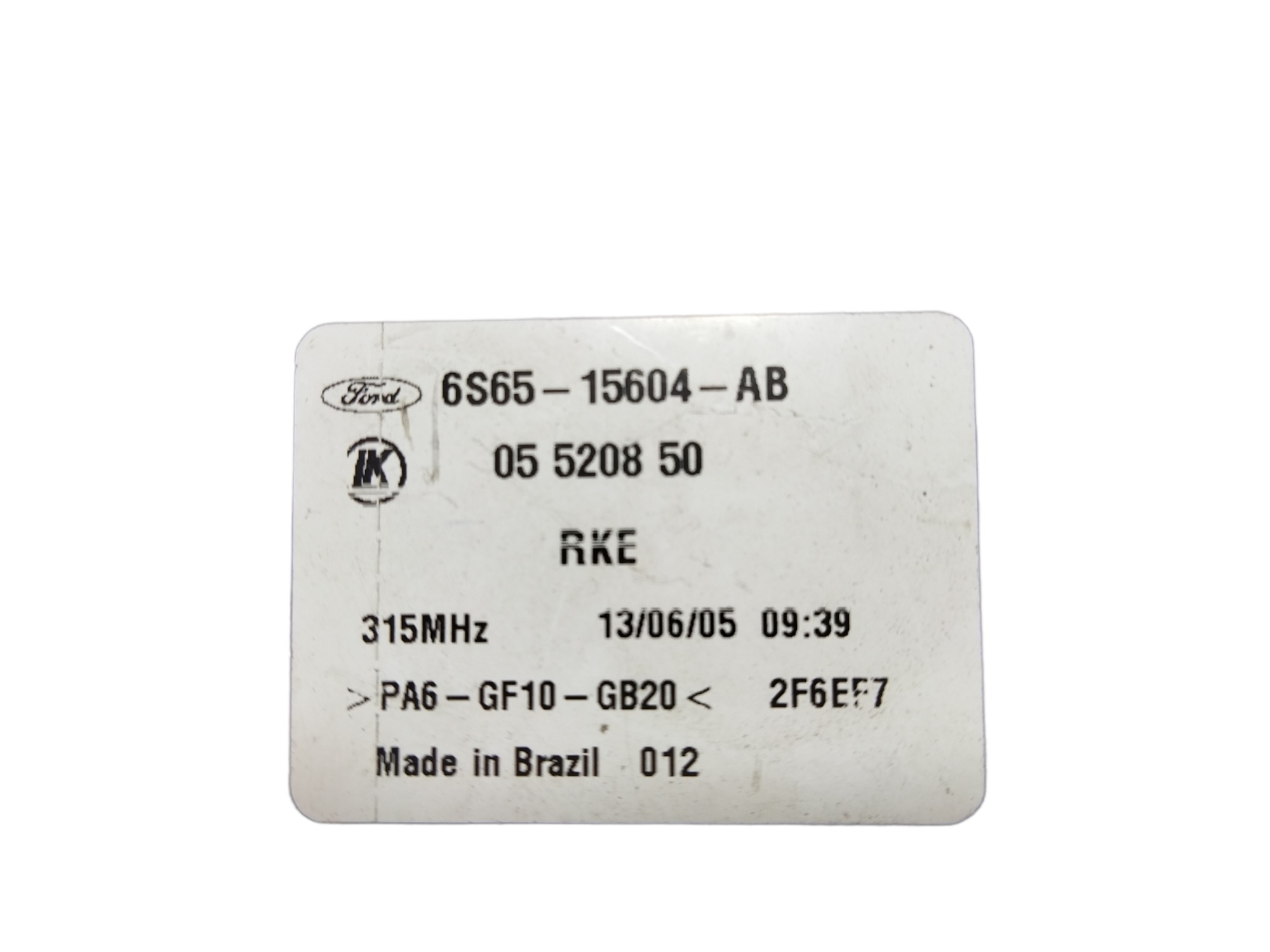 Módulo De Conforto Ford Fiesta 2
