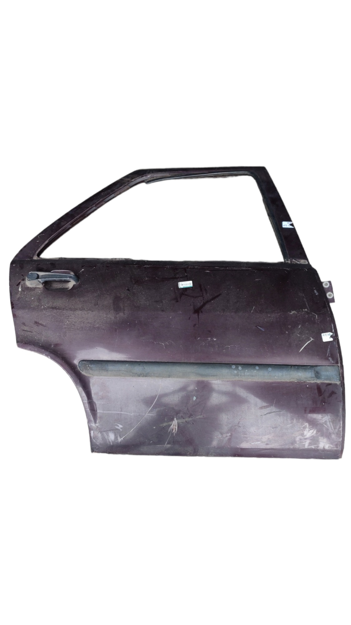 Porta Traseira Direita Fiat Tempra Traseira Direito Vermelho 1