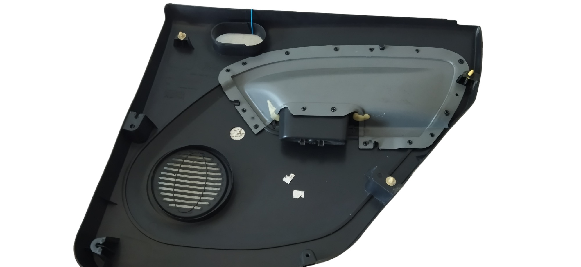Forro De Porta Traseiro Esquerdo Ford Fiesta 2010 Cinza 4