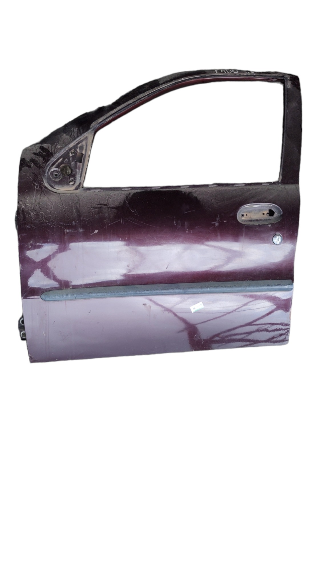 Porta Dianteira Esquerda Fiat Palio 2001 Bordô 1
