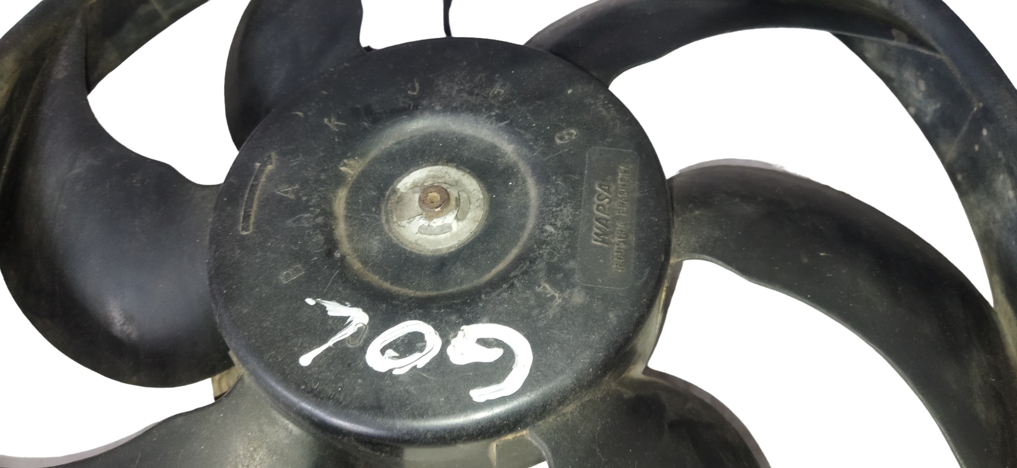 Ventoinha Radiador Vw Gol Com Ar Condicionado 6