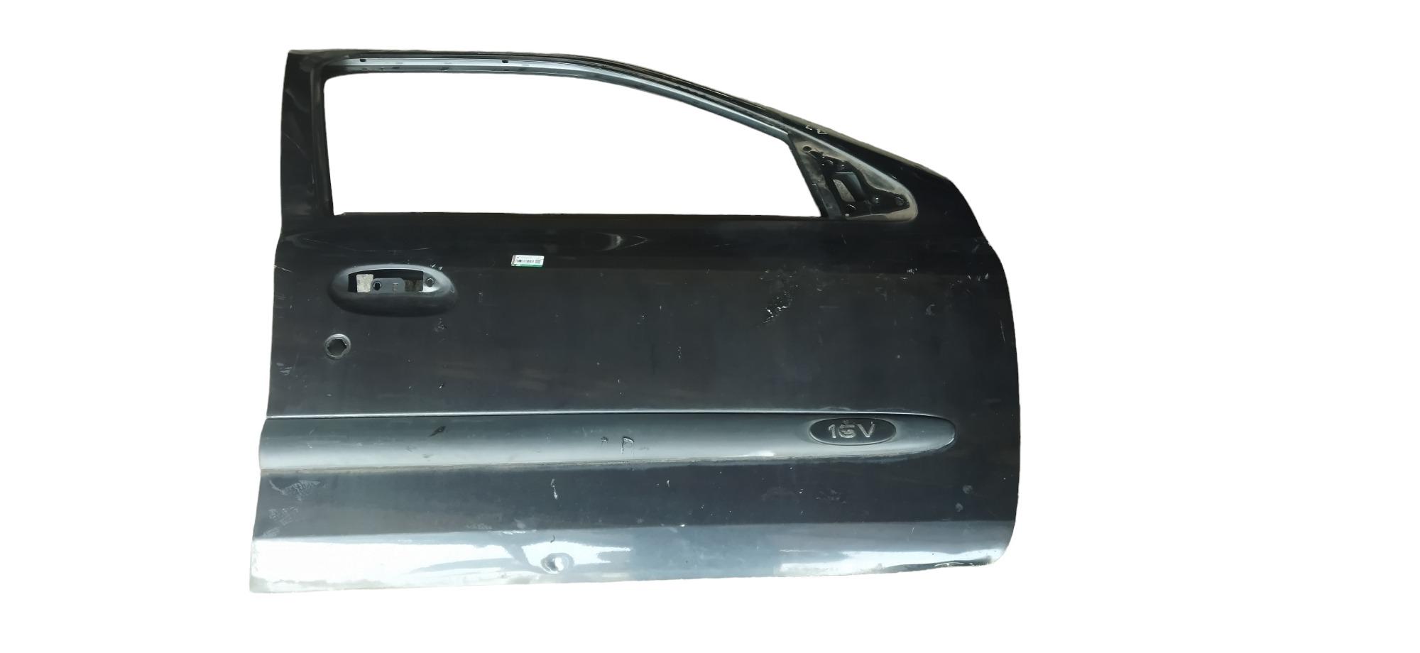 Porta Dianteira Direita Renault Clio 2002 C/detalhes  Dianteira Direita Preto 1