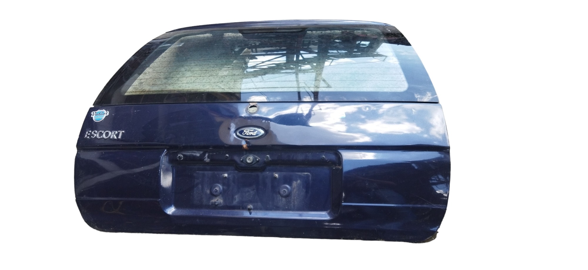 Tampa Traseira Ford Escort Sw 2000 Sem Vidro C/detalhes Azul 1