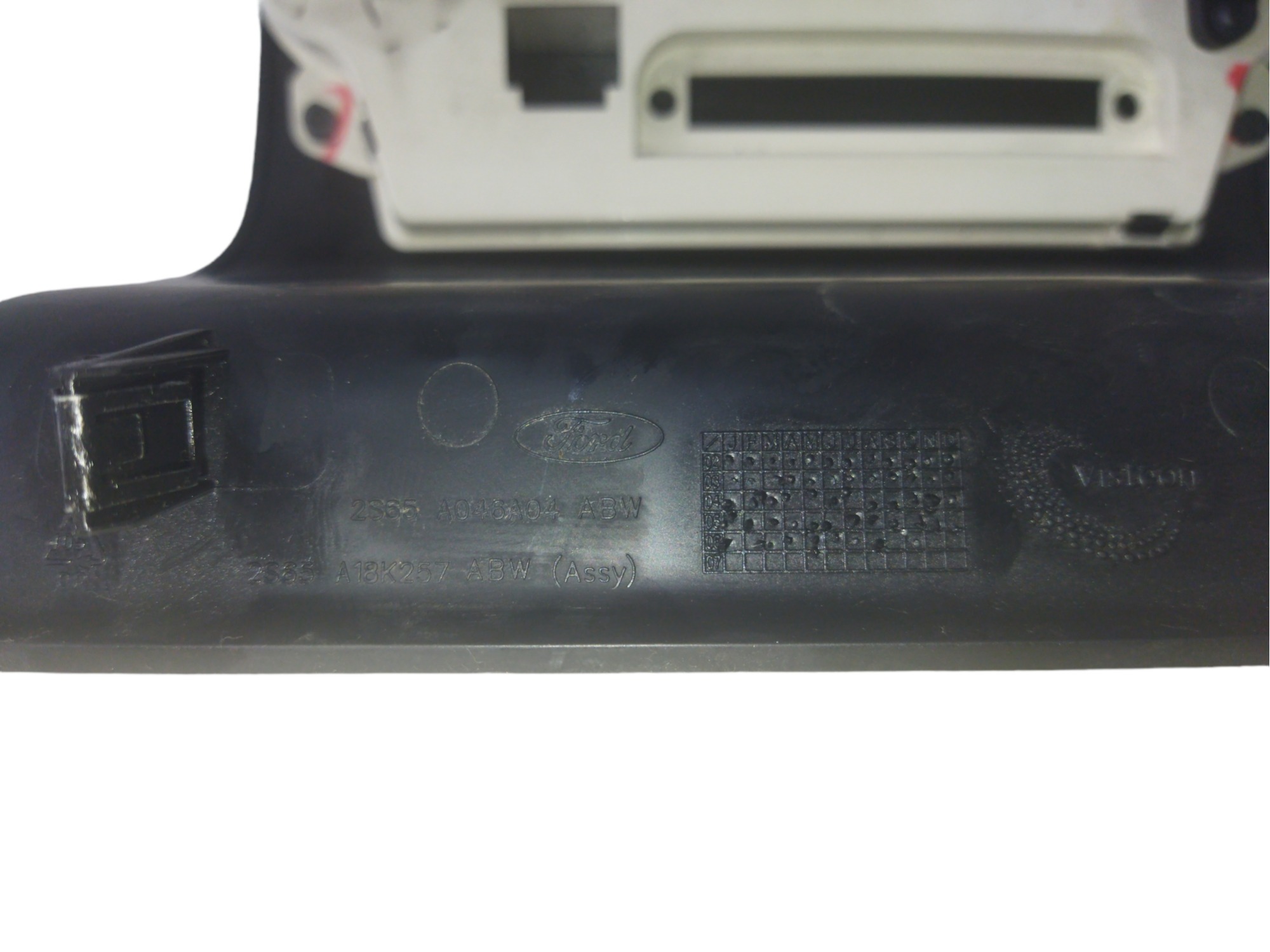 Moldura Comando Controle Ar Ford Fiesta 8