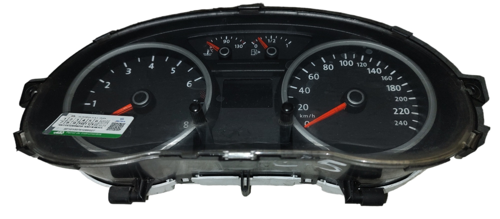 Painel De Instrumento Vw Gol G5 1.6 Preto 1